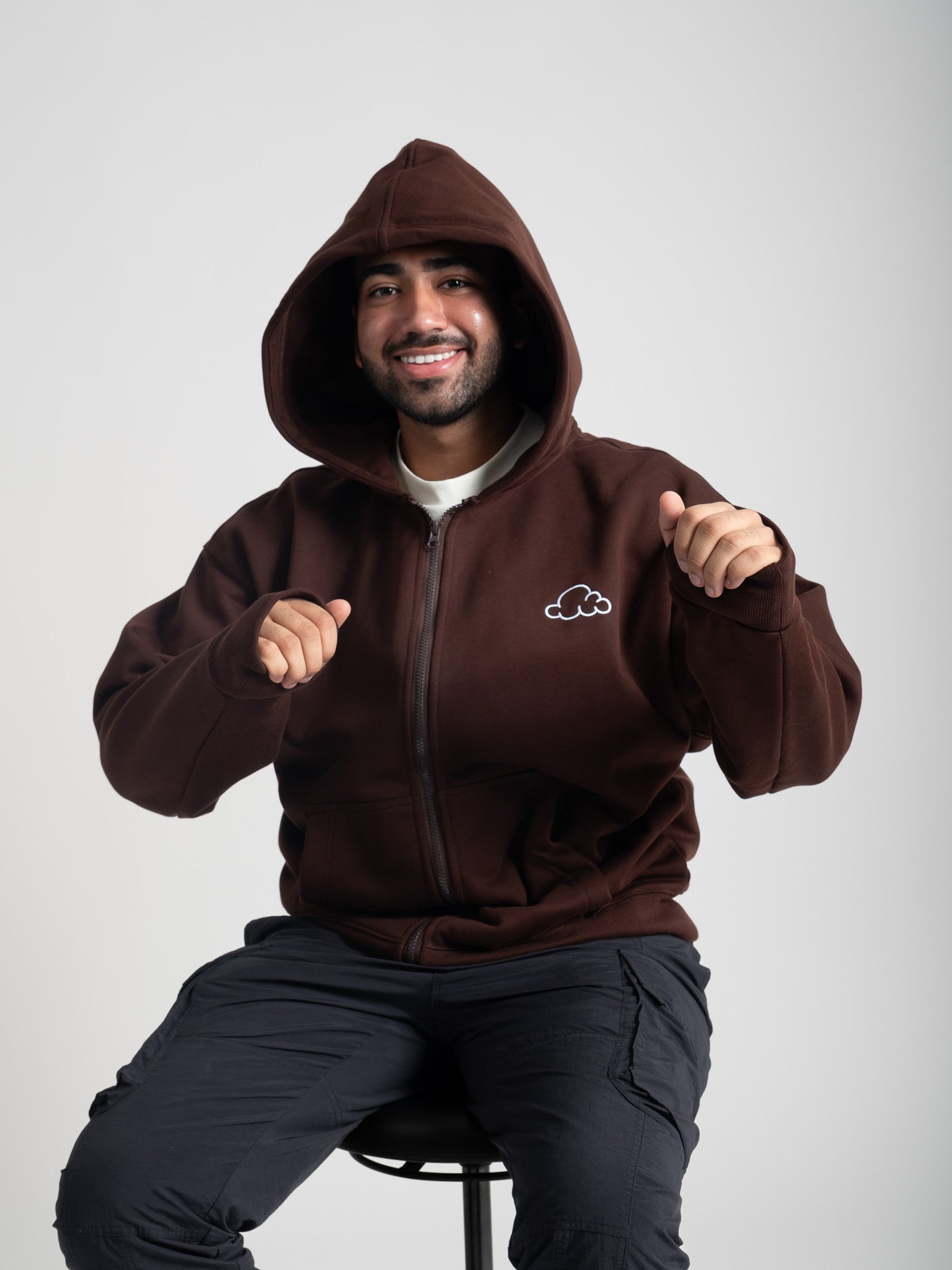Cloud Zip-Up Hoodie