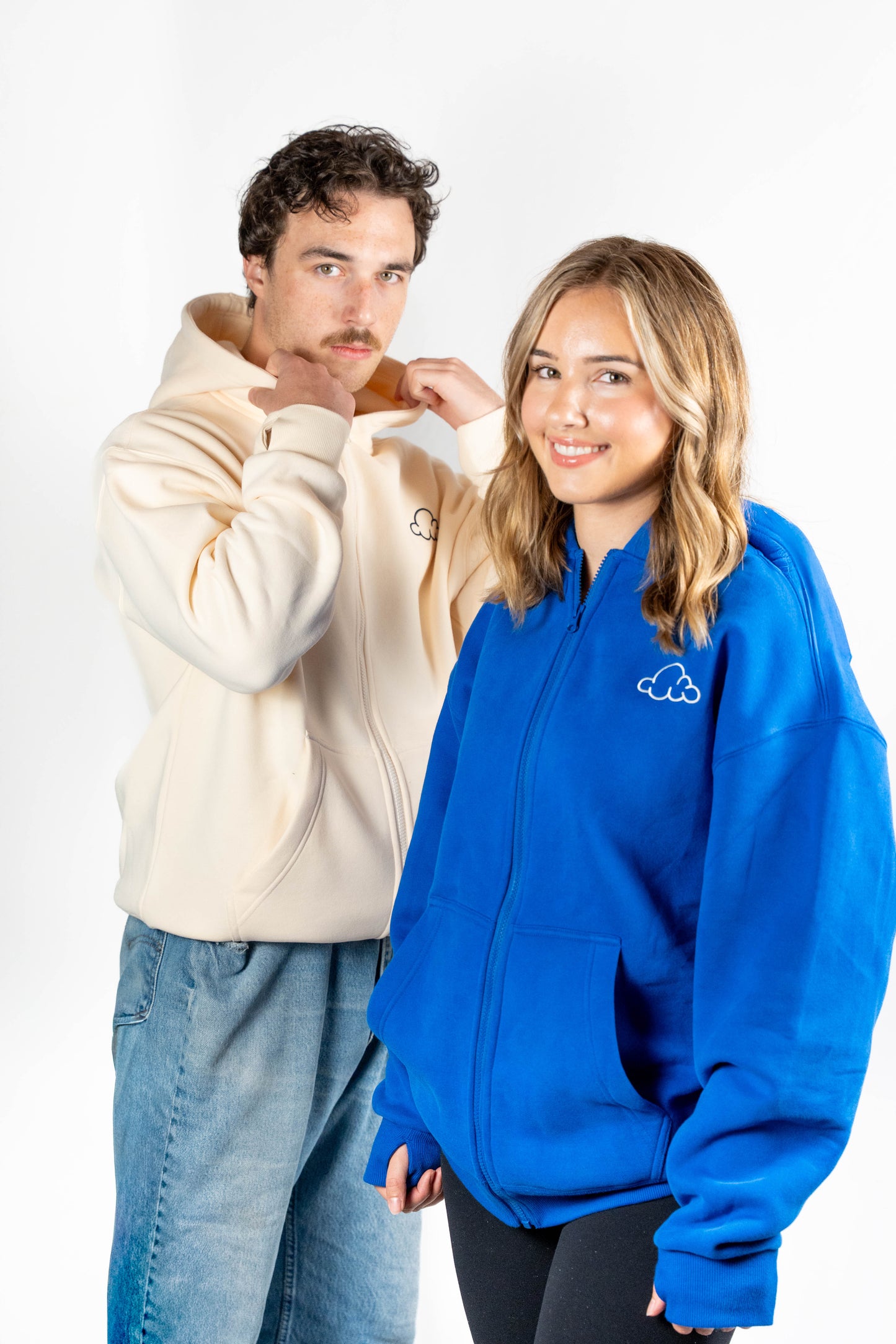 Cloud Zip-Up Hoodie