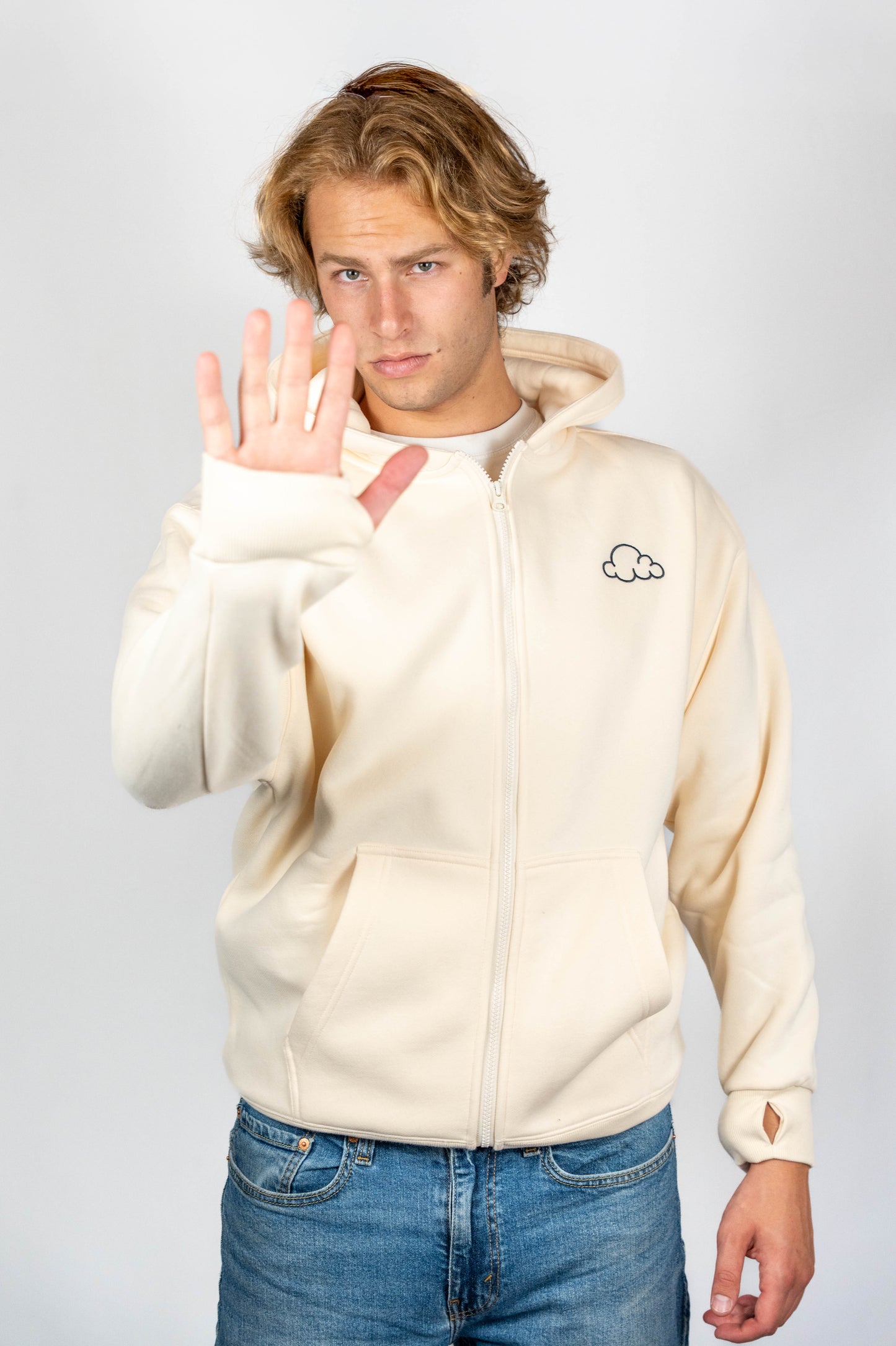 Cloud Zip-Up Hoodie