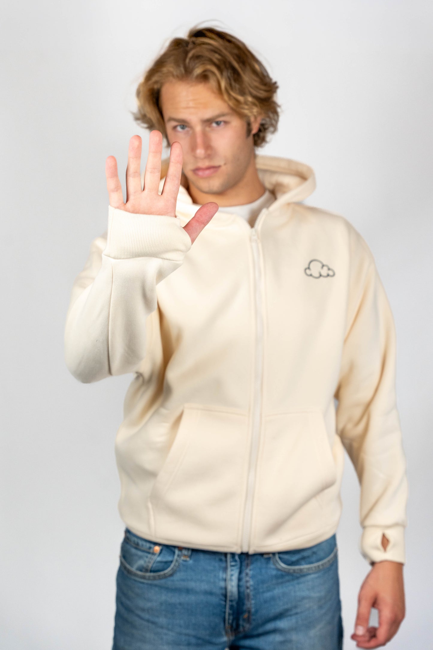 Cloud Zip-Up Hoodie