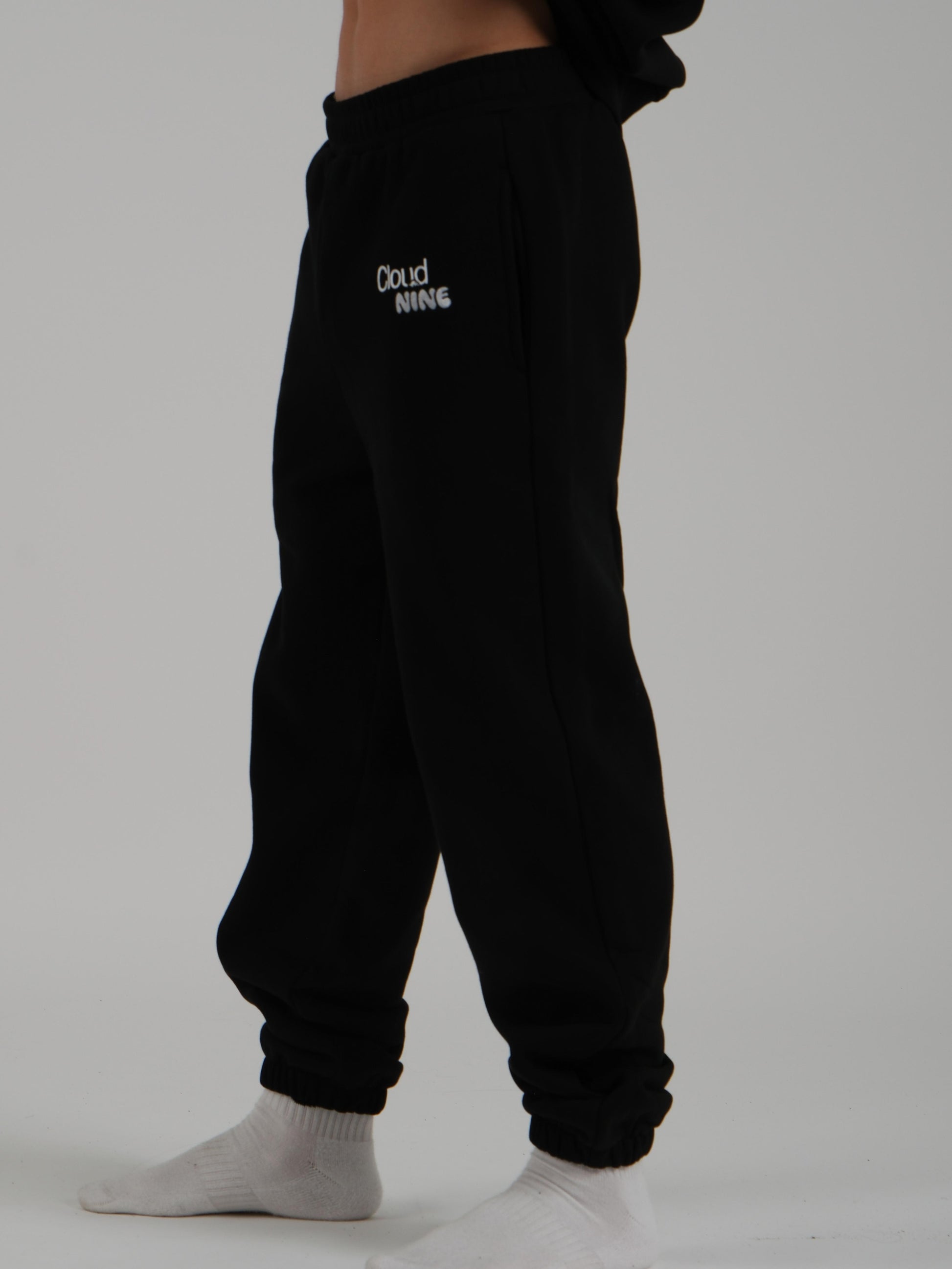 black weighted sweatpants for anxiety