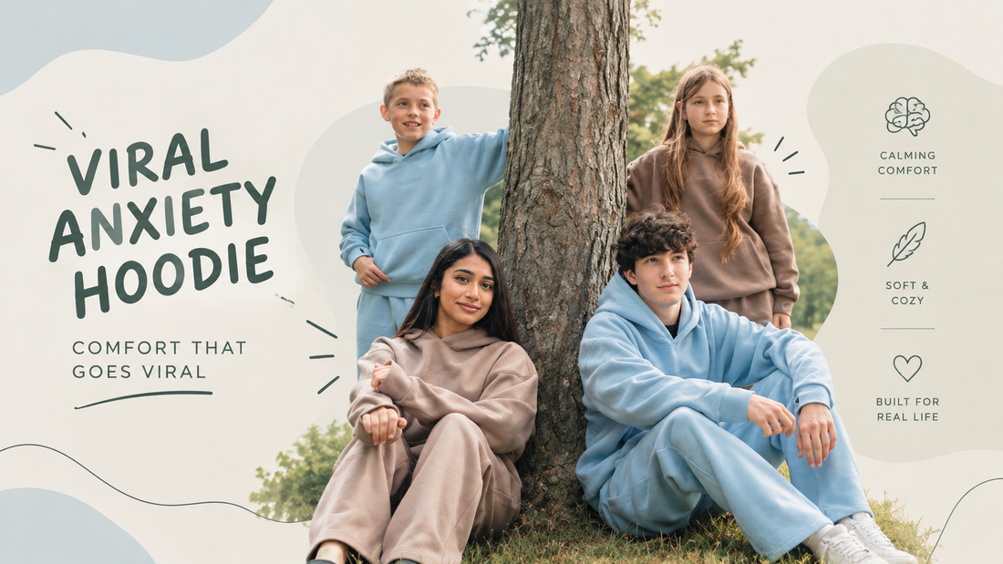The Viral Anxiety Hoodie: Why Kids, Teens, and Adults Love It