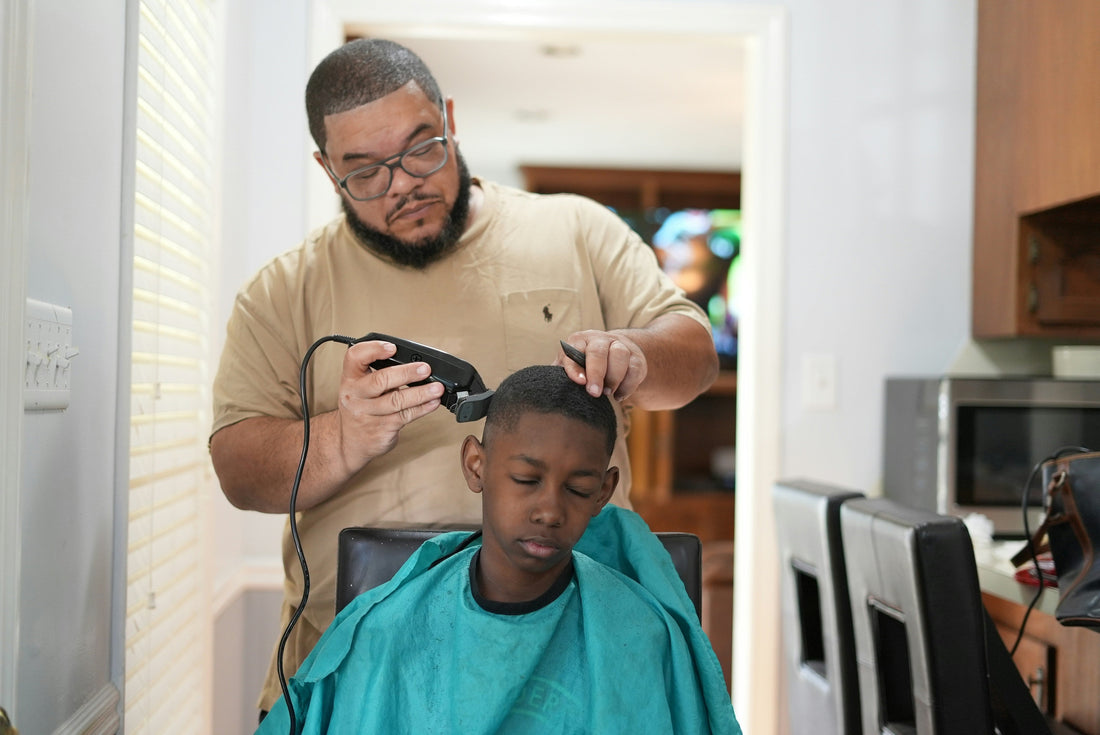 Haircut Horror? How Our Hoodie Provides Grounding During Grooming
