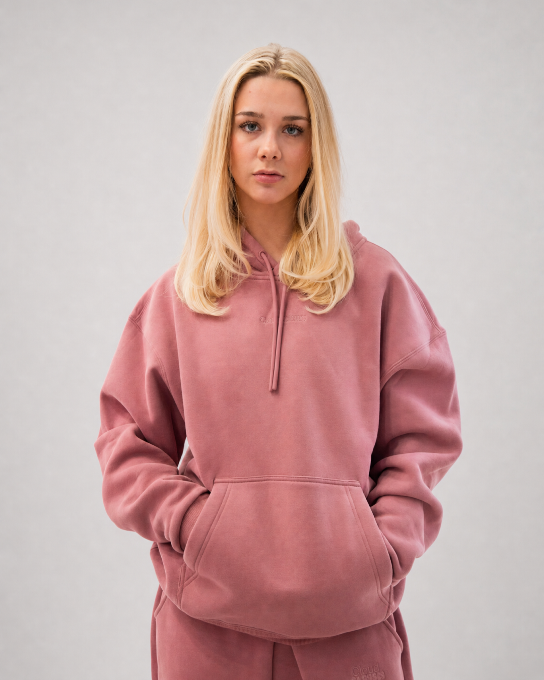 Cloud Eleven Hoodie - Blush pink - image 01