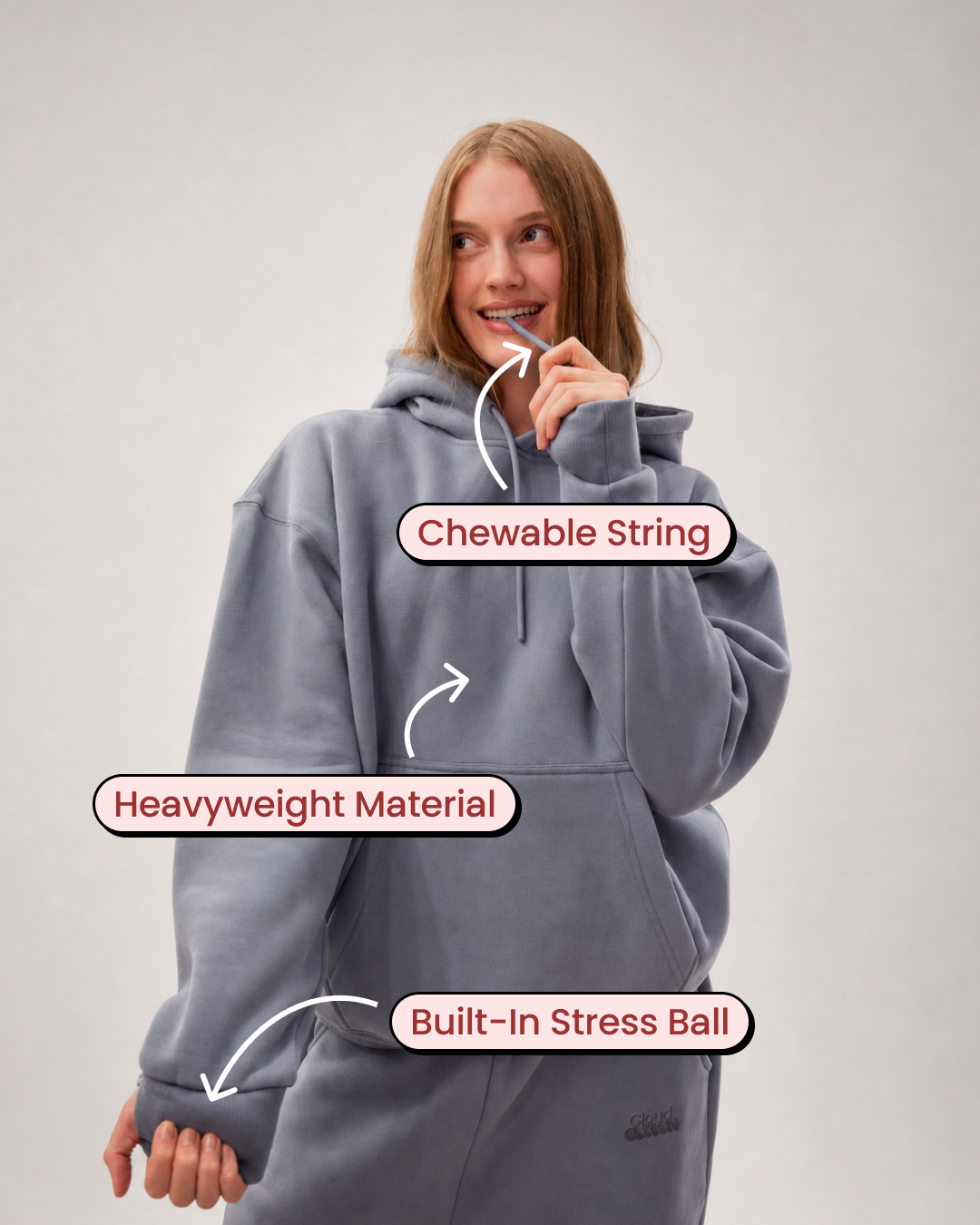 Cloud Eleven Hoodie - Powder Blue - image 02