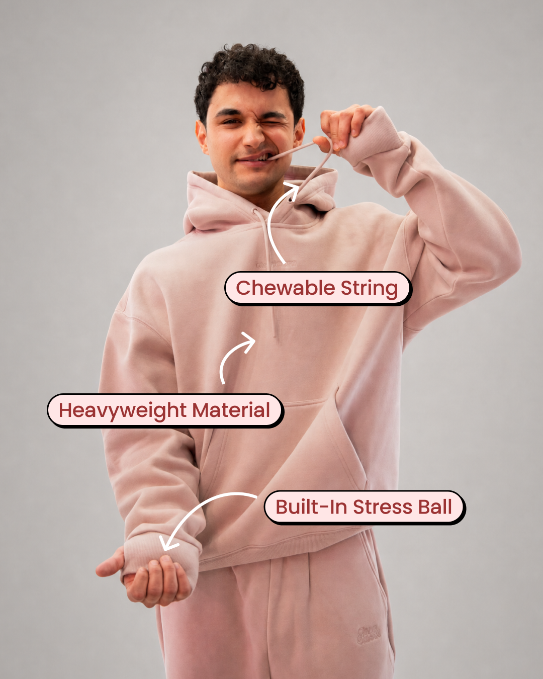 Cloud Eleven Hoodie - Sand - image 02