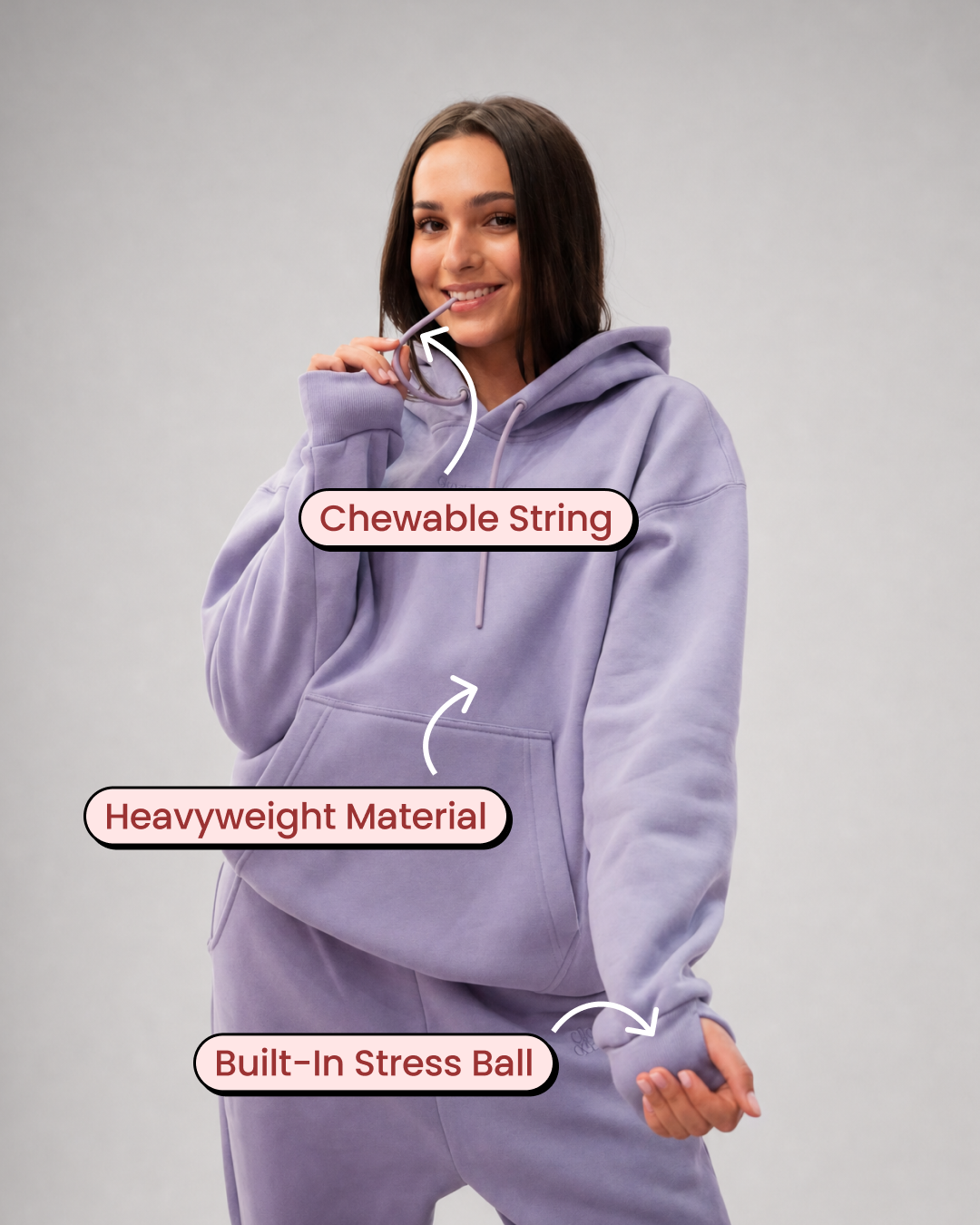 Cloud Eleven Hoodie - Wisteria - image 02