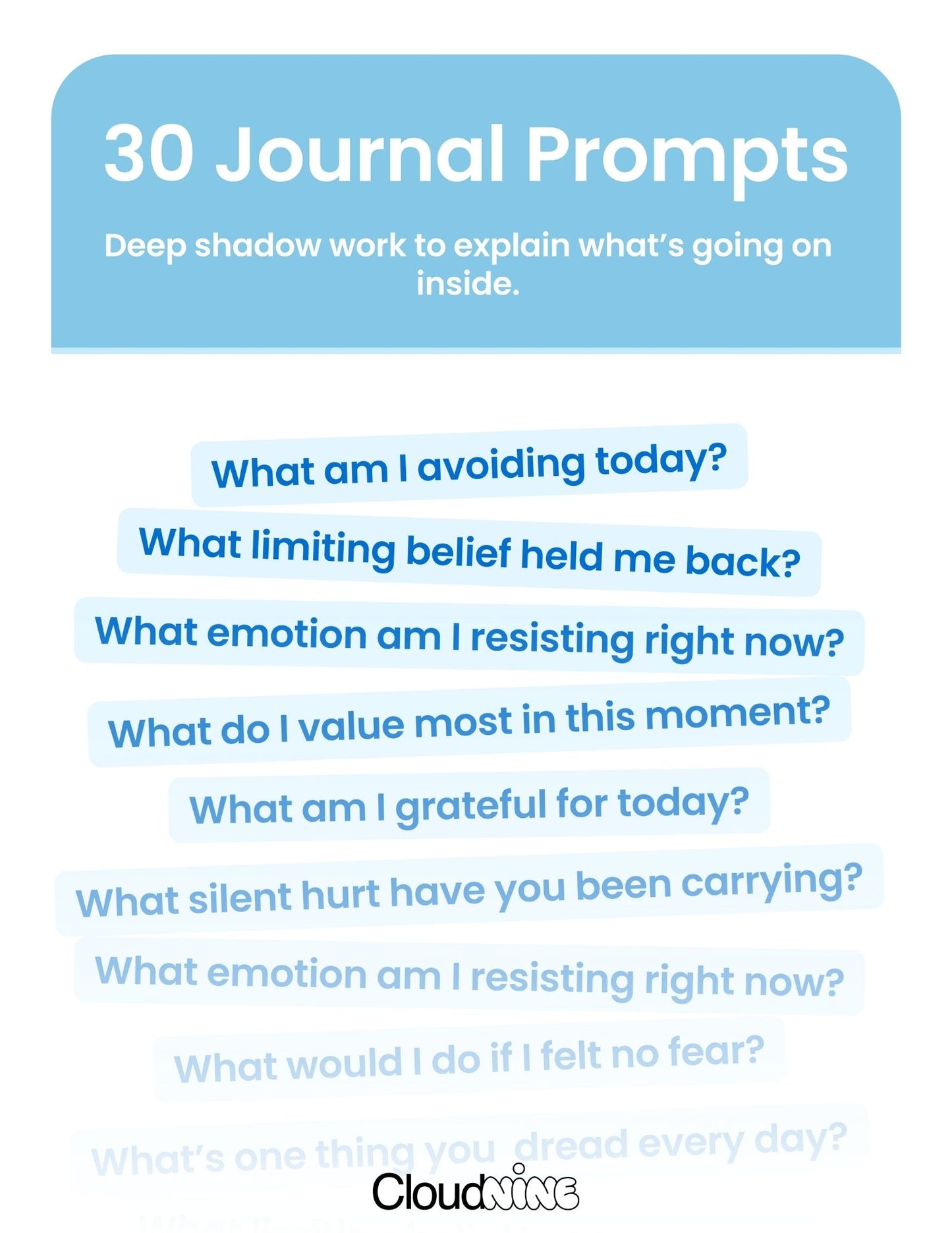 30 Journal Prompts