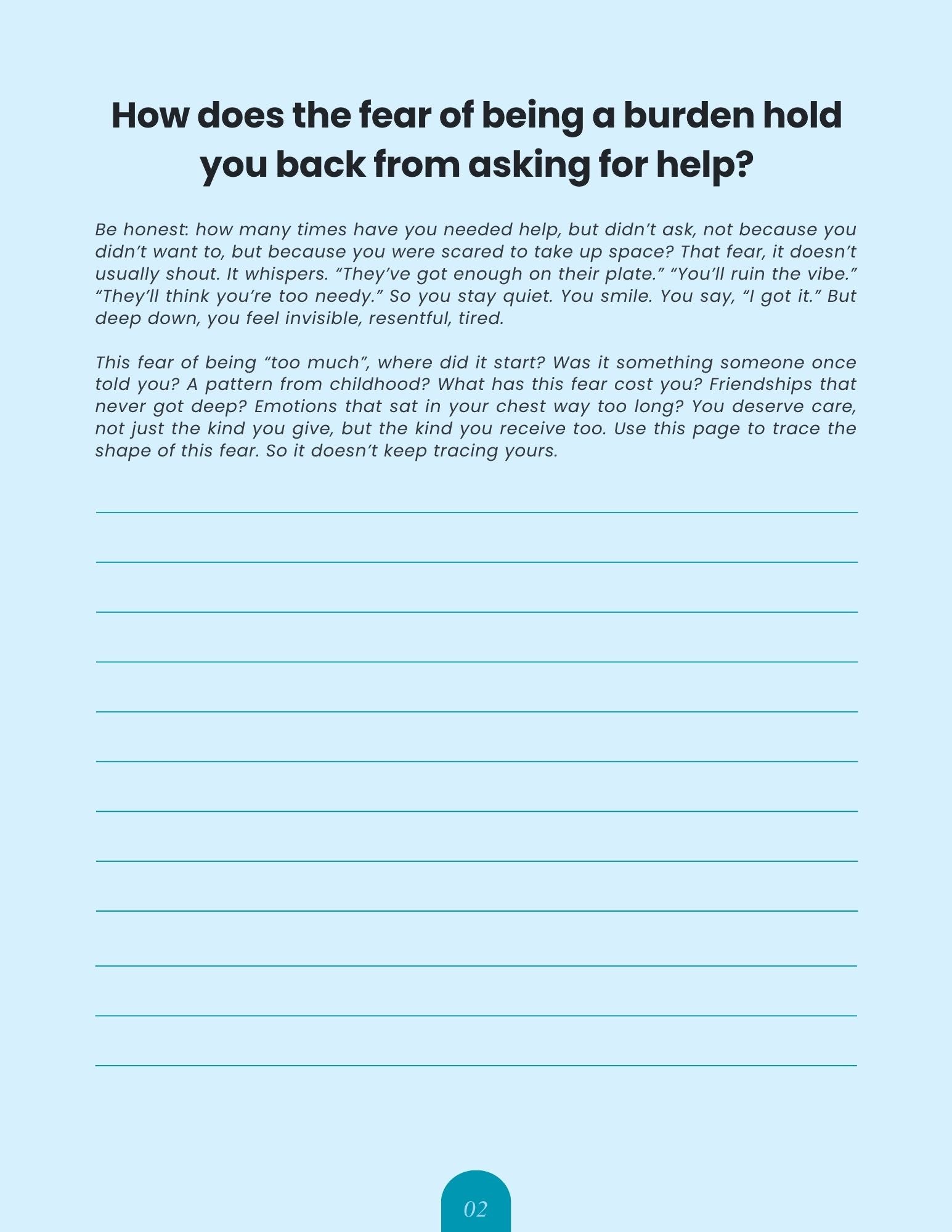30 Journal Prompts