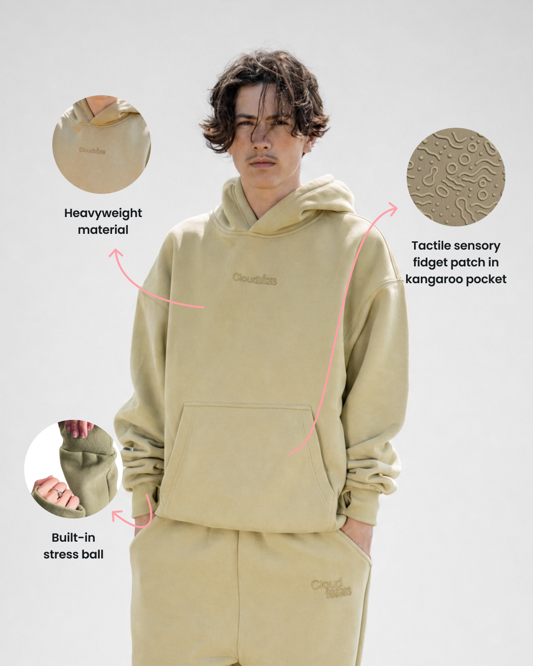 Grounding Hoodie One Olive image 02