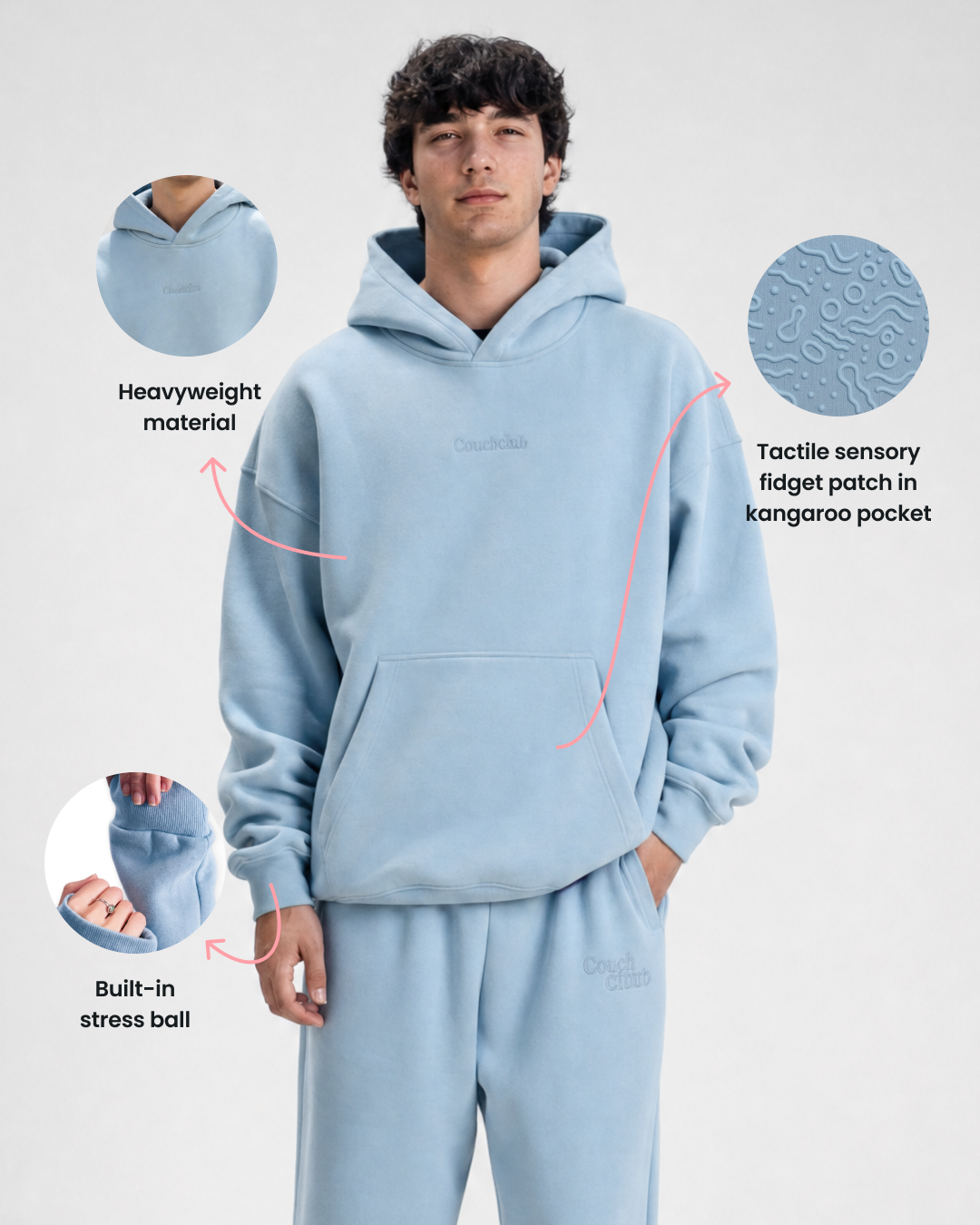 Grounding Hoodie One Sky image 02