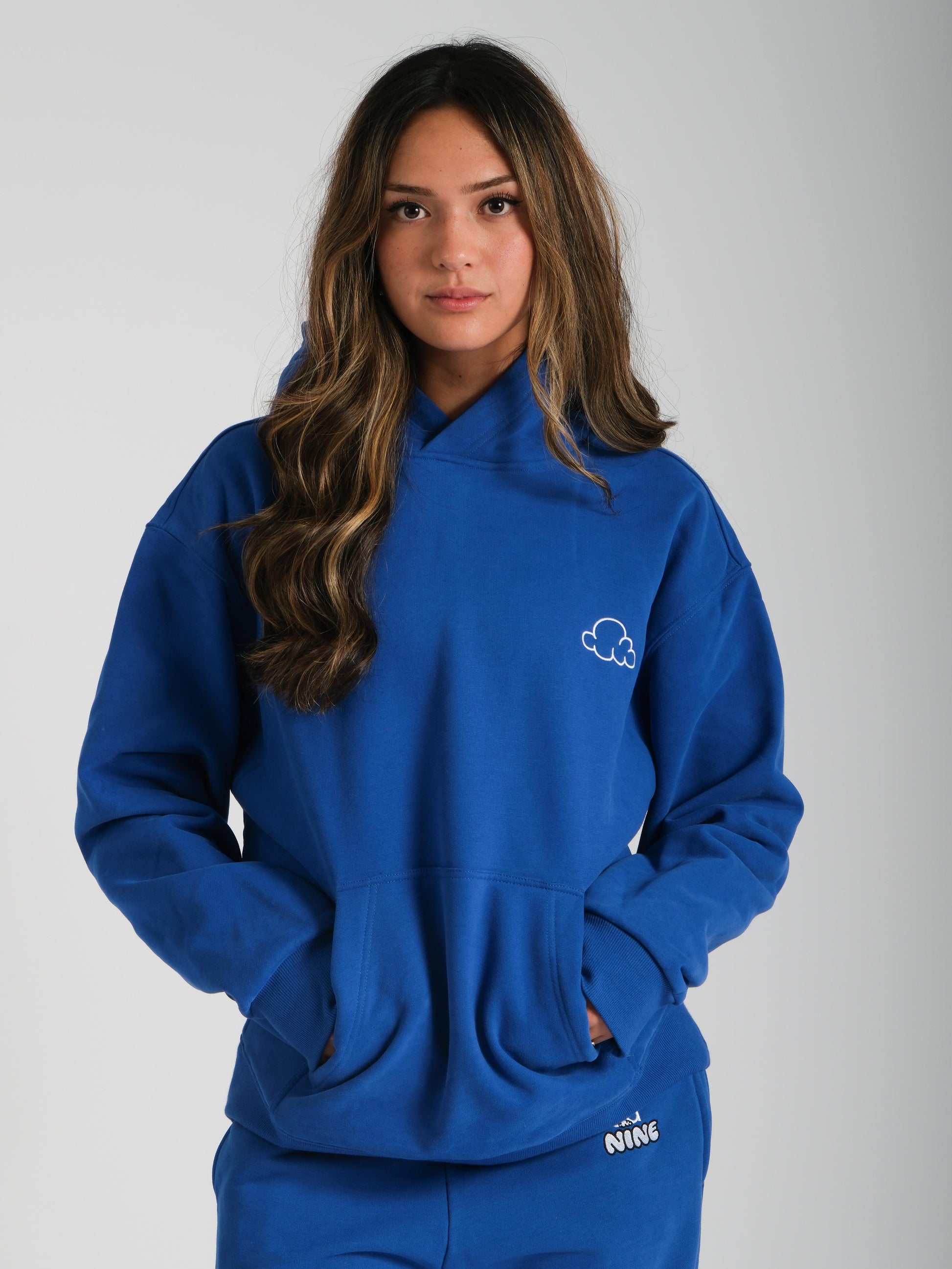 Anxiety Hoodie in Color Royal Blue