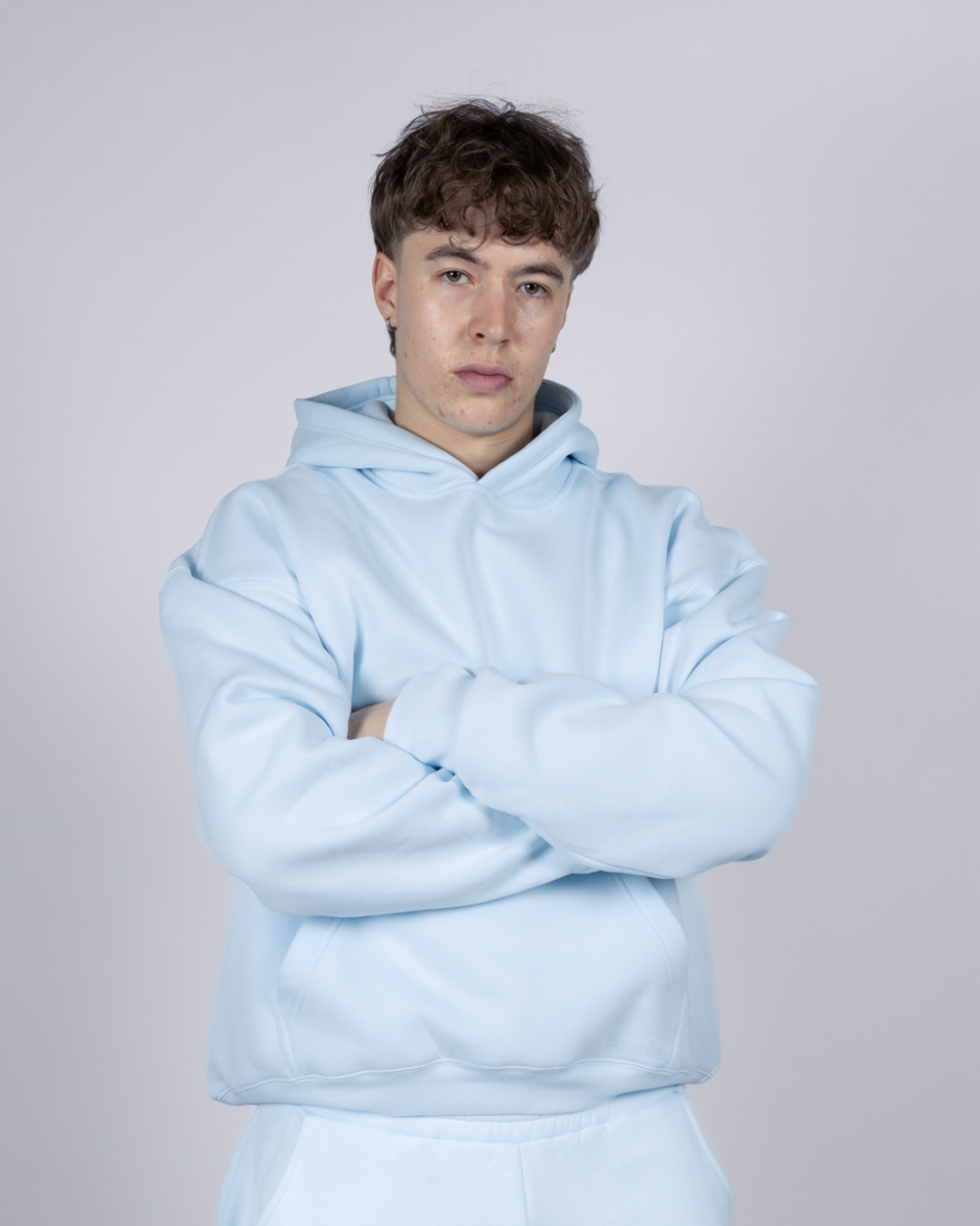 Aromatherapy Hoodie - Baby blue - image 01