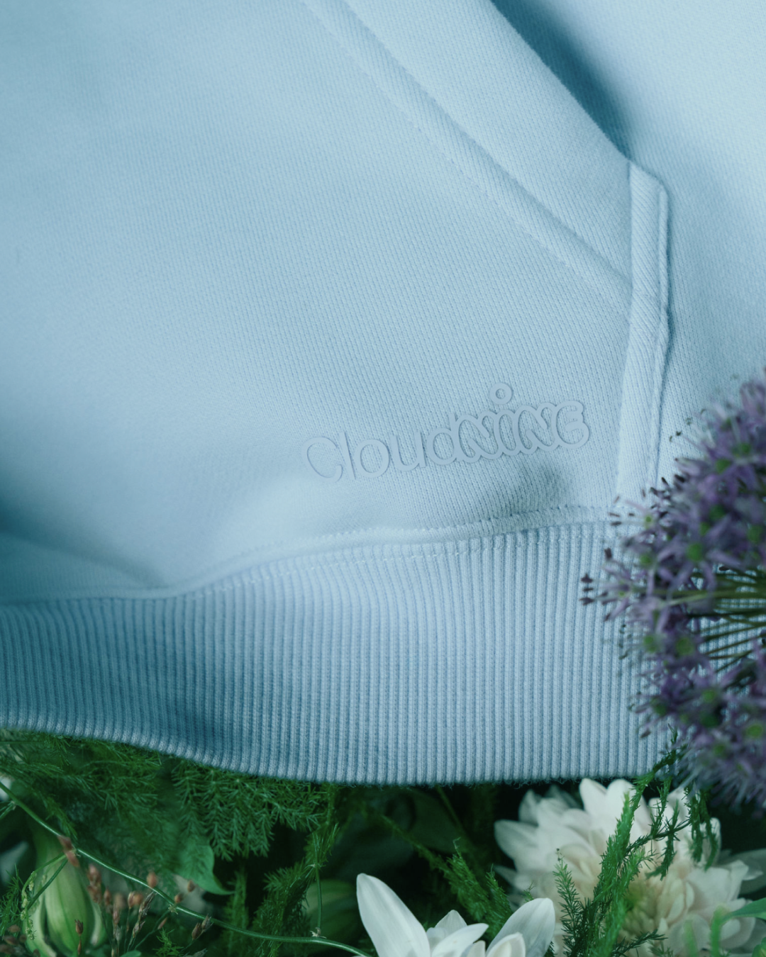 Aromatherapy Hoodie - Baby blue - image 03