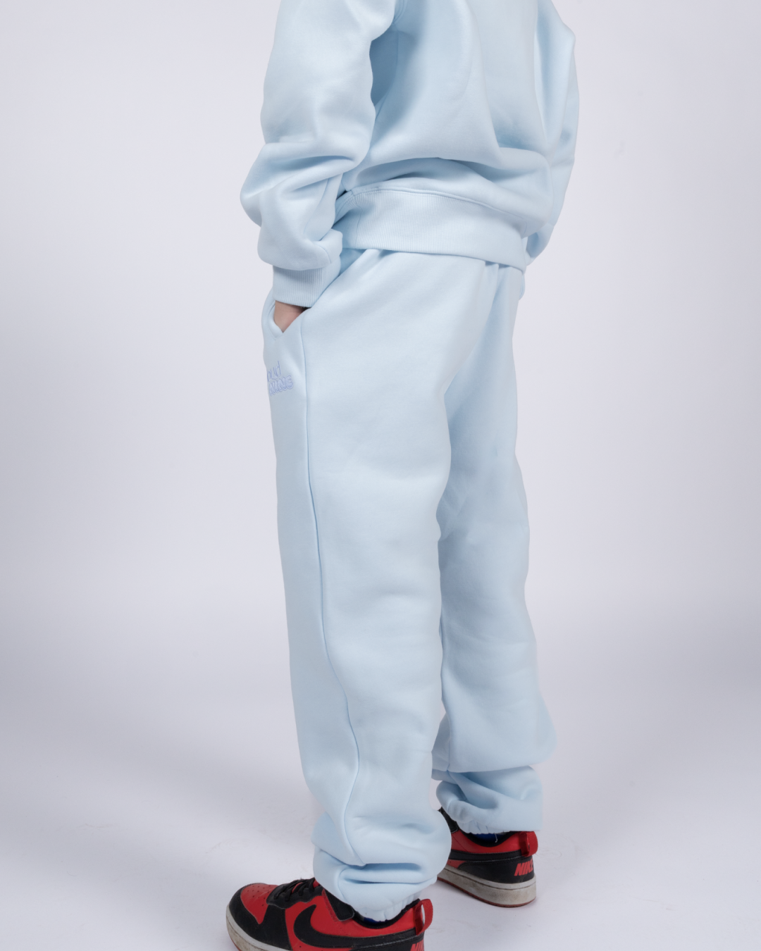 Kids Aromatherapy Sweatpants - Baby blue - image 04