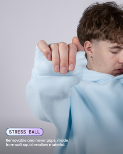 Aromatherapy Hoodie - Baby blue - image 04
