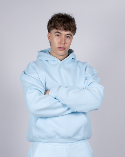 Aromatherapy Hoodie - Baby blue - image 06