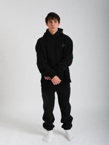 Black Hoodies and Sweatpants for Men​
