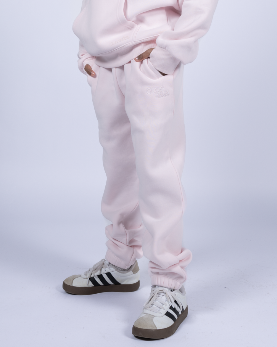 Kids Aromatherapy Sweatpants - Blush Pink - image 02