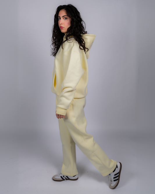 Aromatherapy Sweatpants - Butter yellow - image 01
