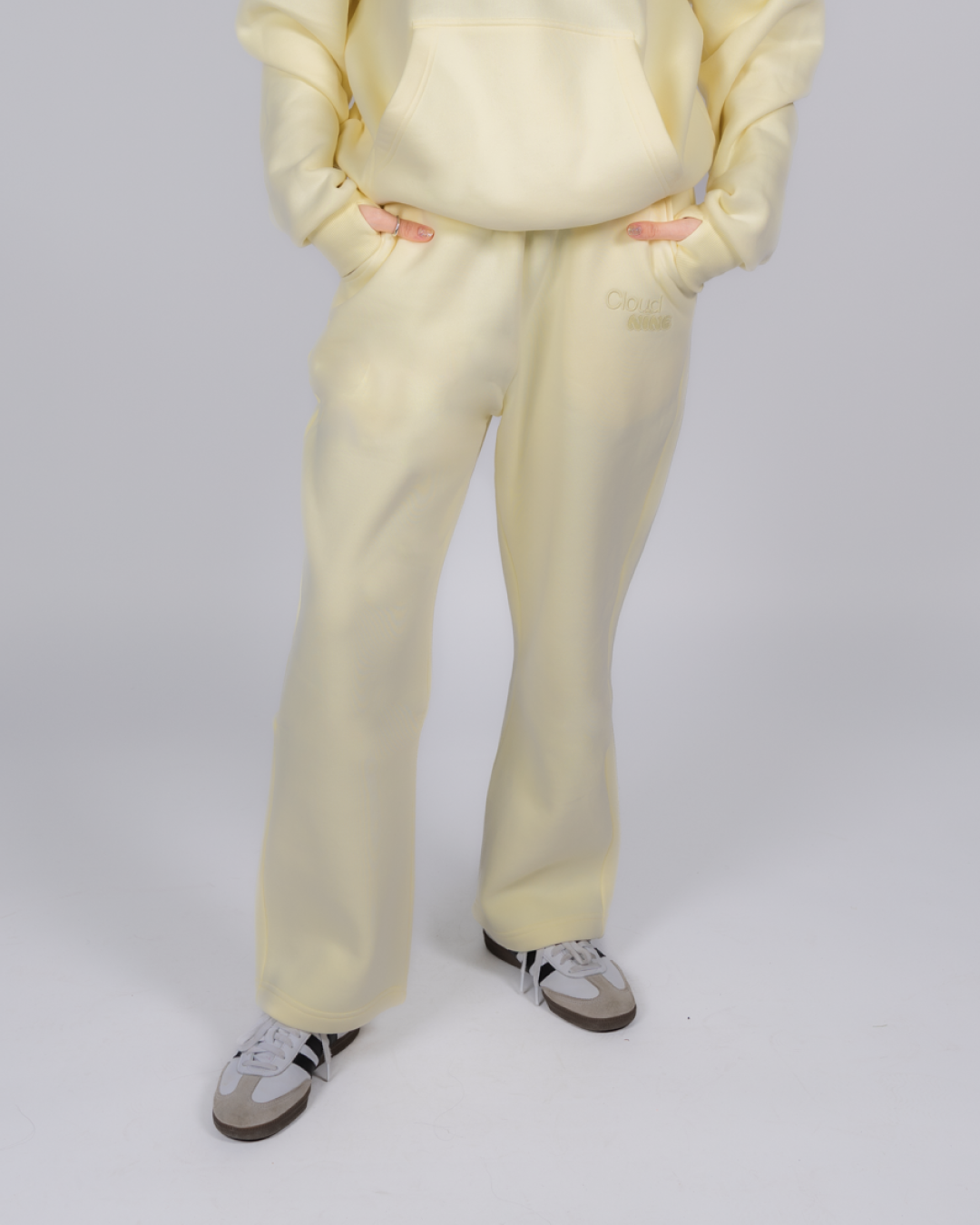 Aromatherapy Sweatpants - Butter yellow - image 02