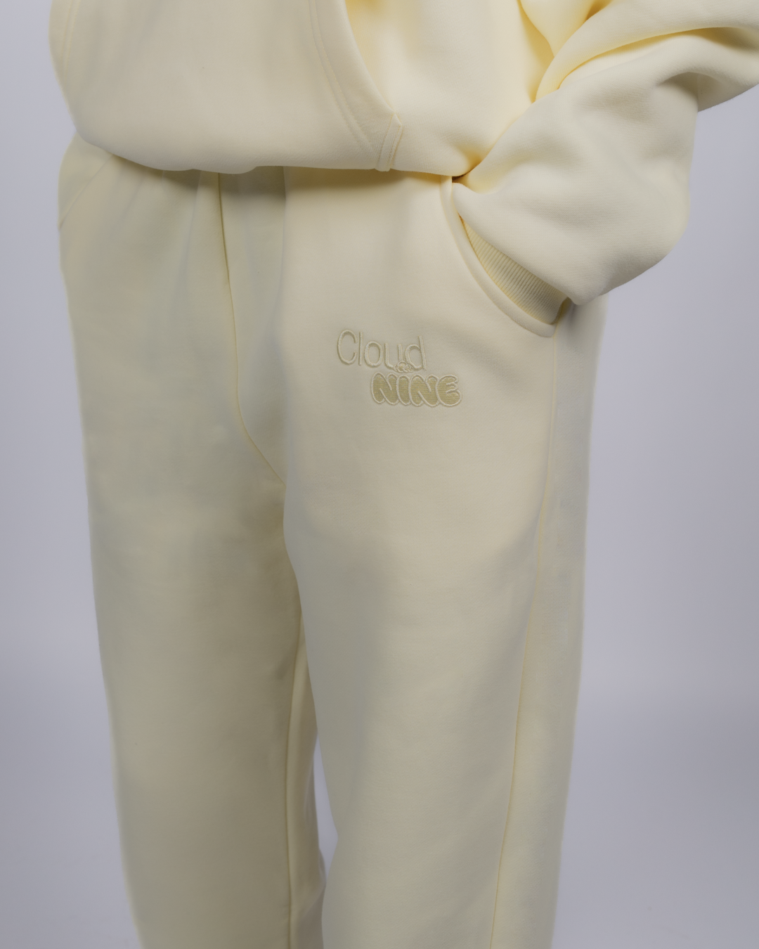 Aromatherapy Sweatpants - Butter yellow - image 03