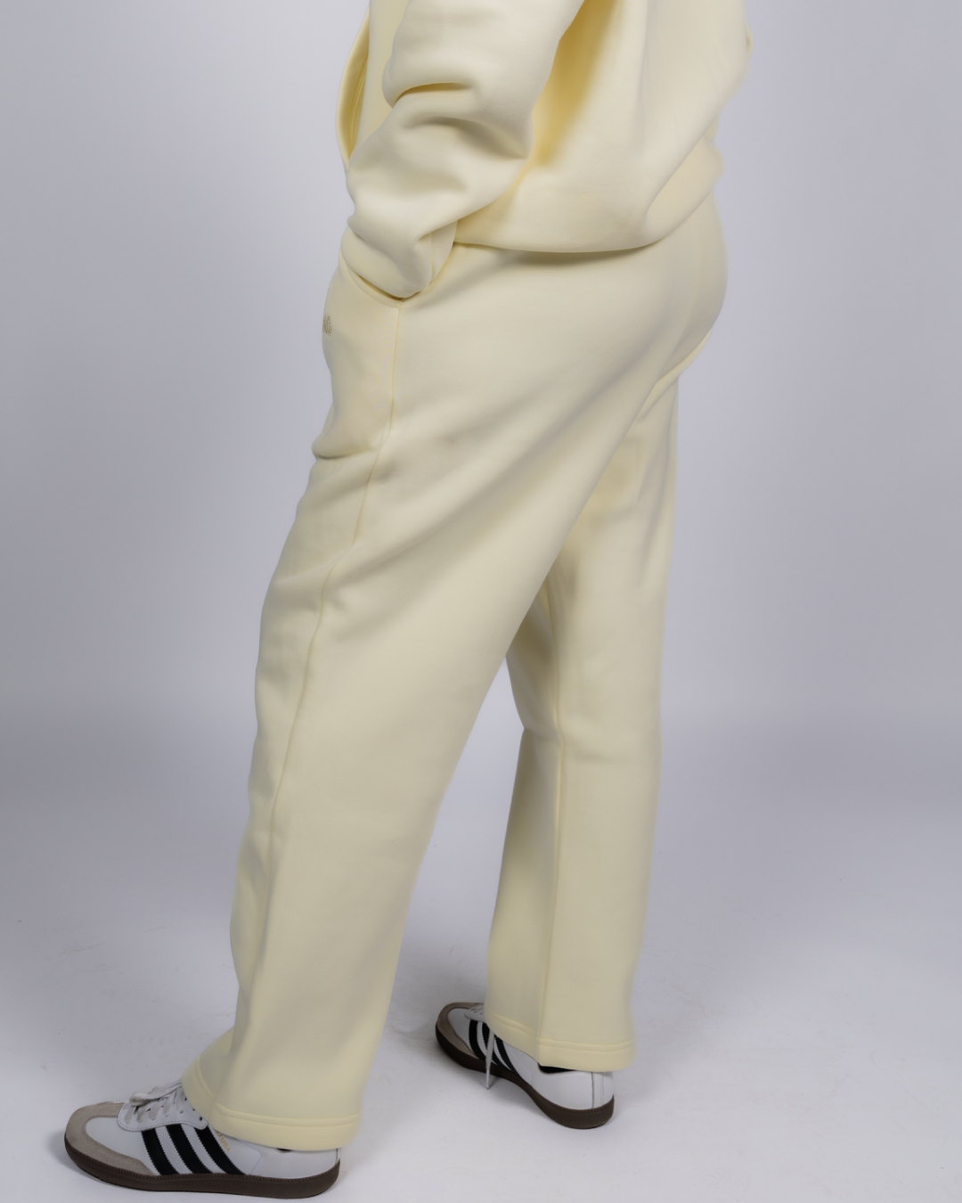 Aromatherapy Sweatpants - Butter yellow - image 04
