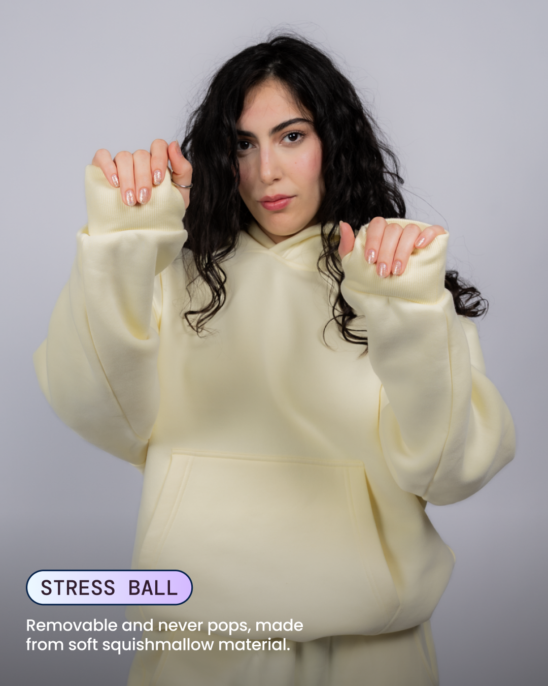 Aromatherapy Hoodie - Butter yellow - image 04