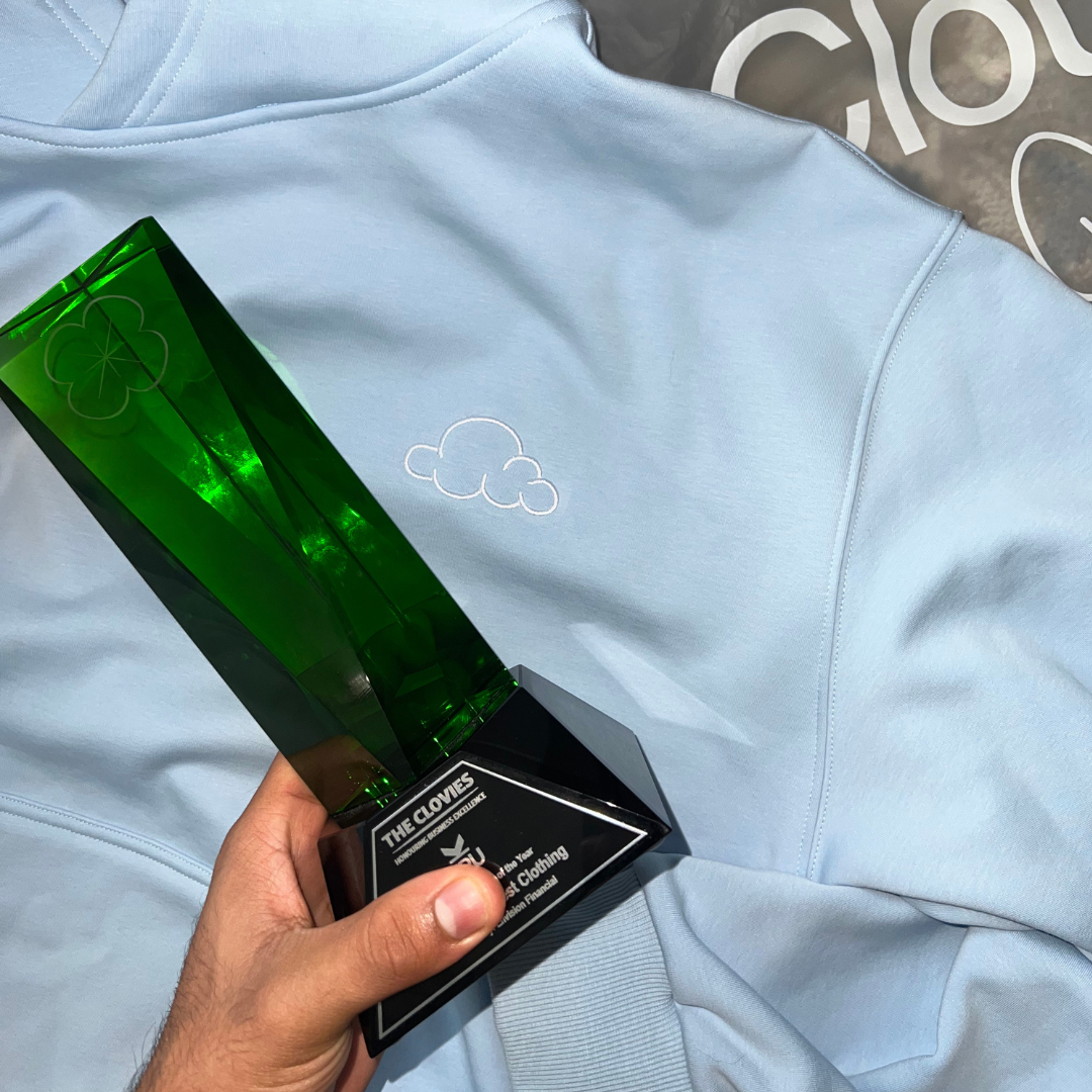 Cloud Hoodie Got the Clovies Award