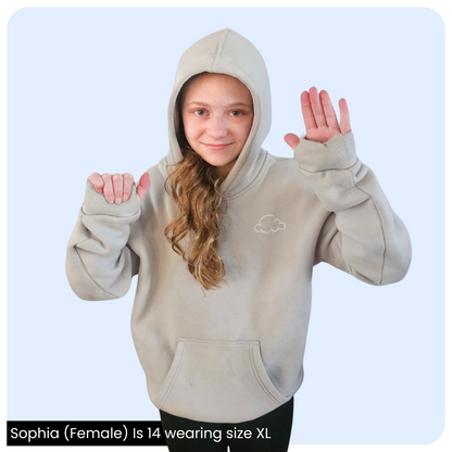 Cloud Kids Comfort Hoodie Grey