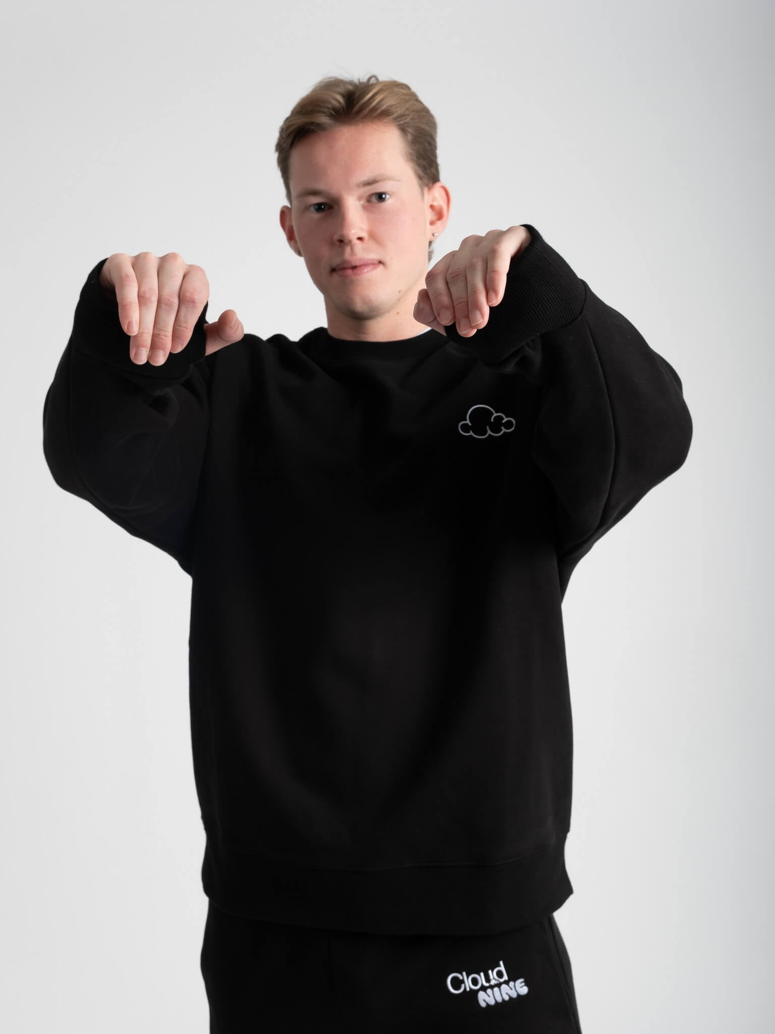 Cloud Sweatshirt Black