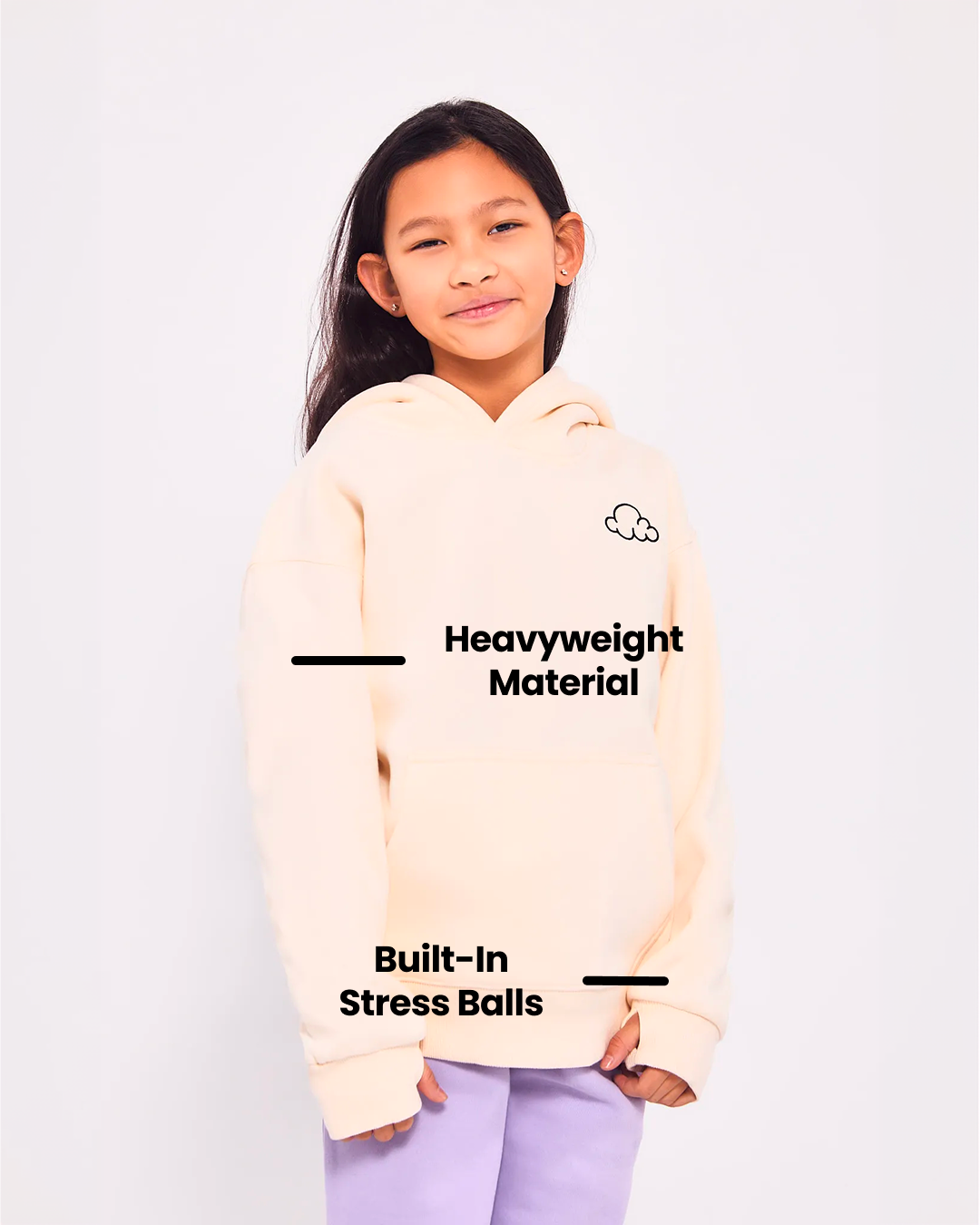 Cloud Kids Calming Hoodie