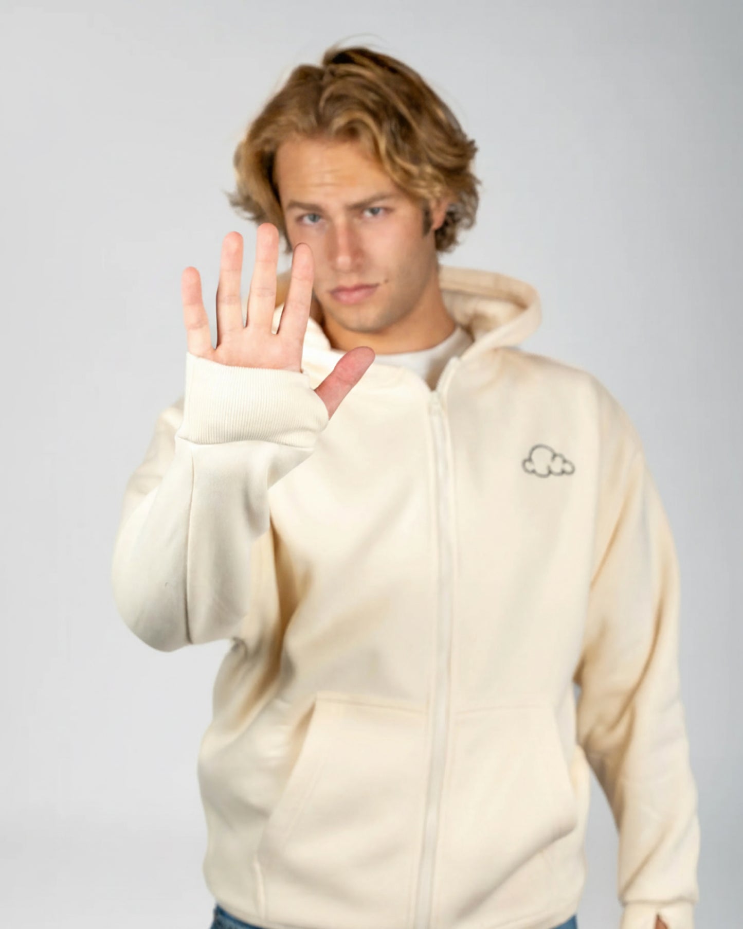 Cloud Zip-Up Hoodie