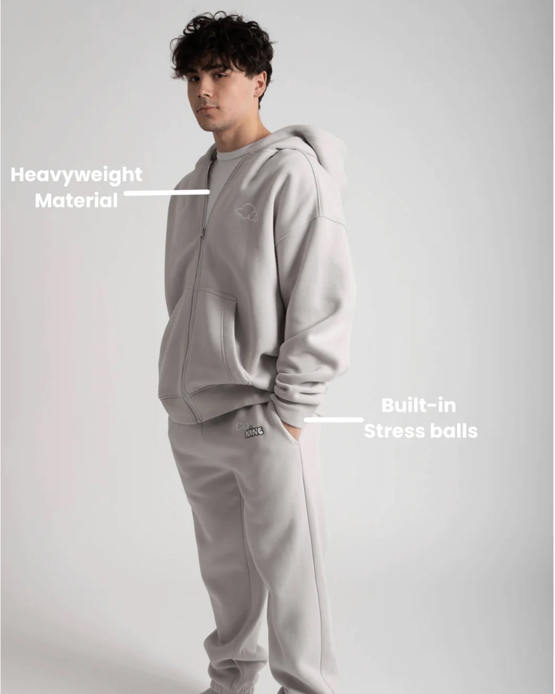 Cloud Zip-Up Hoodie