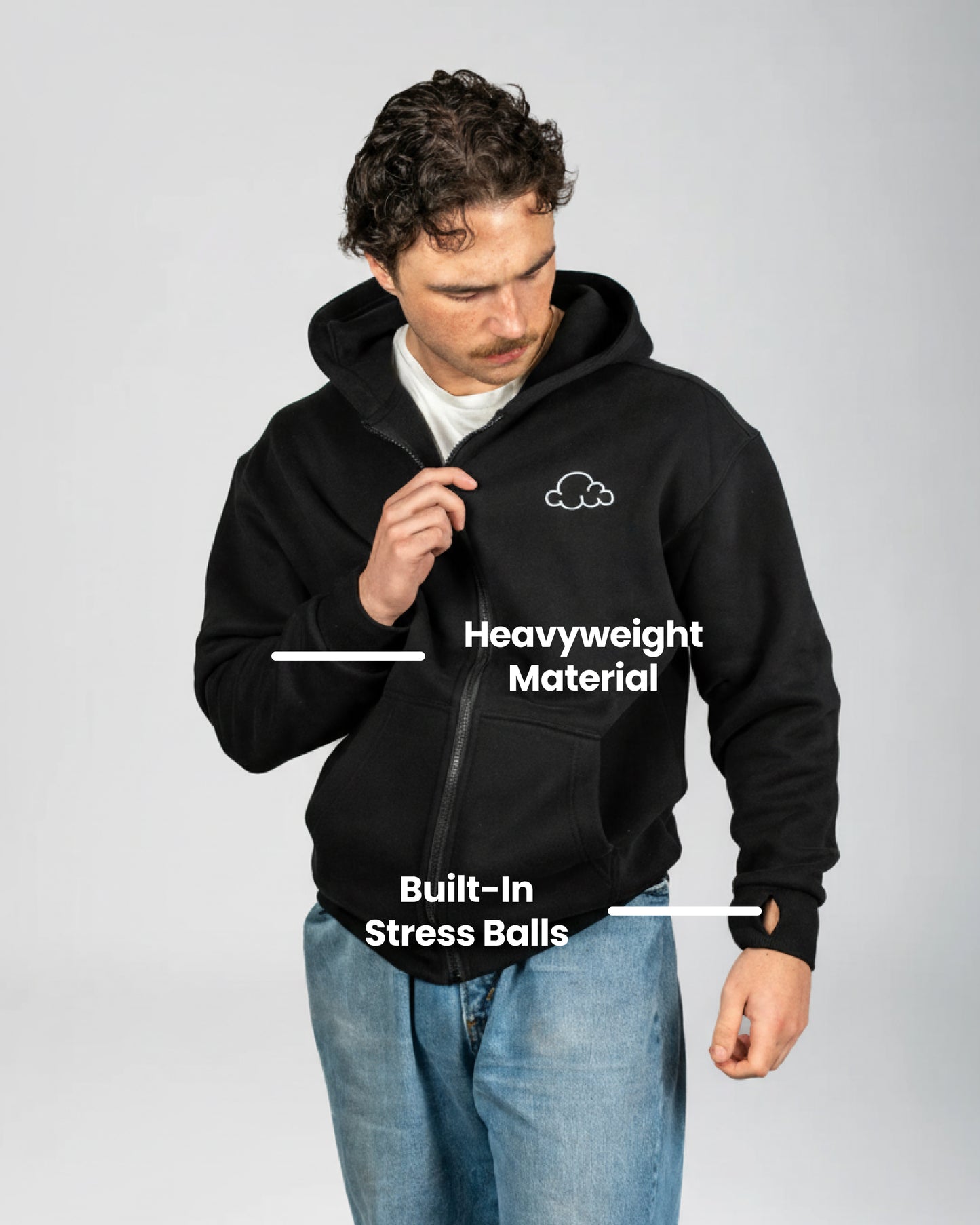 Cloud Zip-Up Hoodie
