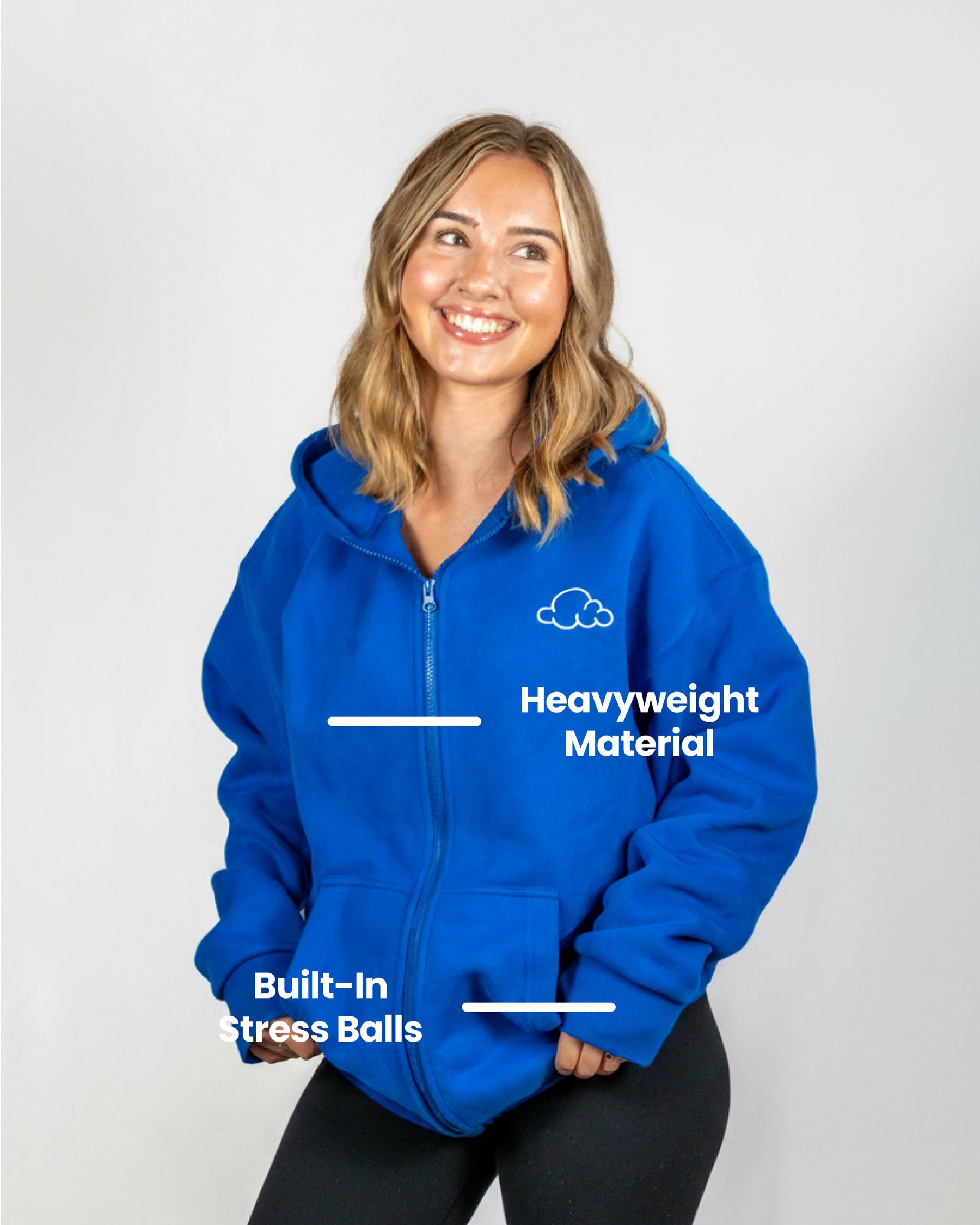 Cloud Zip-Up Hoodie