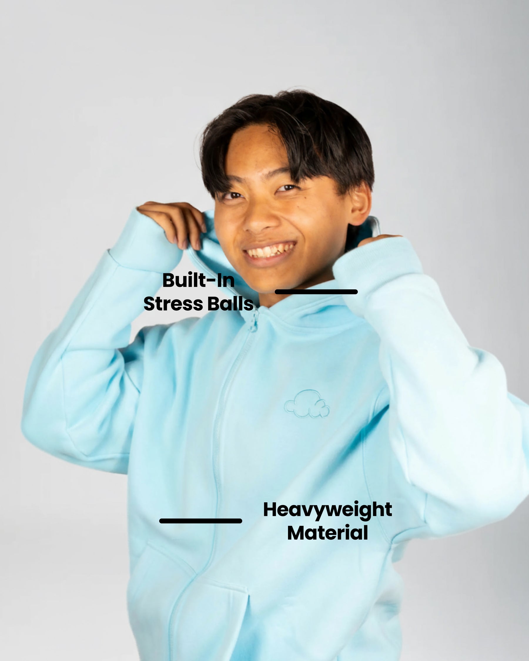 Cloud Zip-Up Hoodie