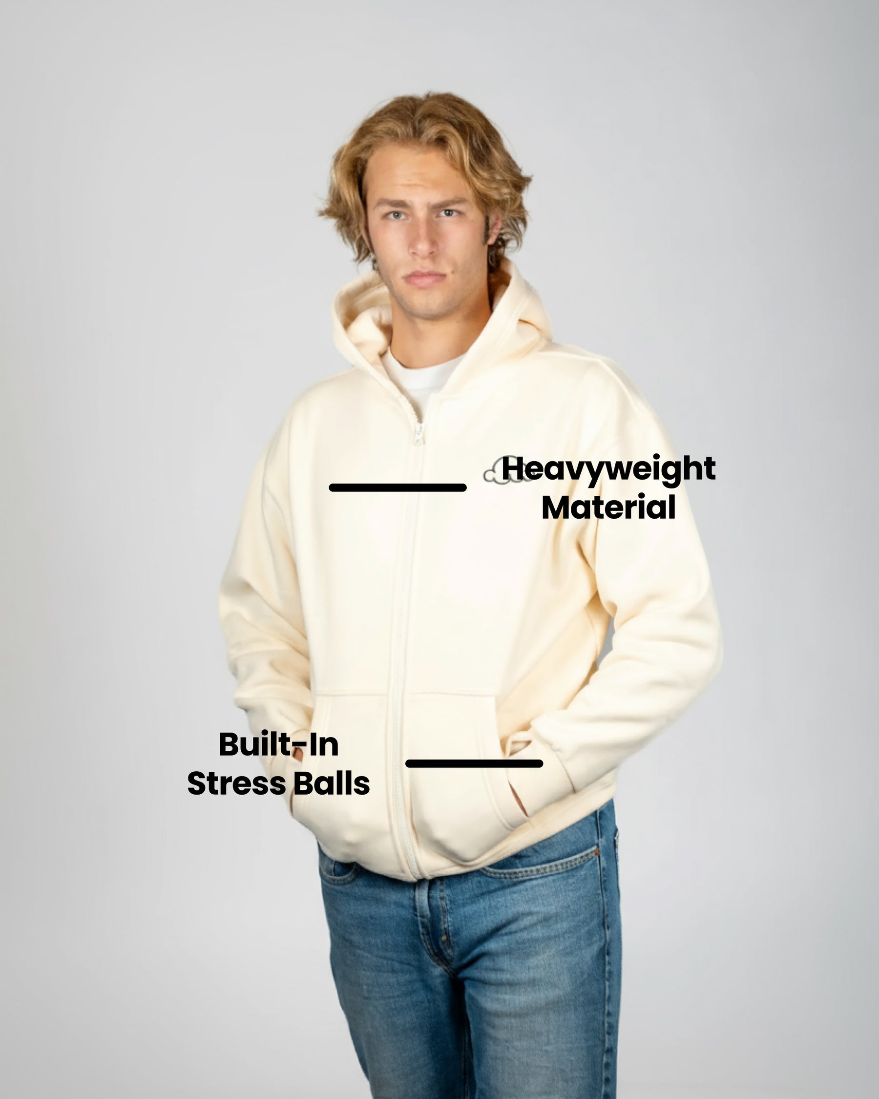 Cloud Zip-Up Hoodie