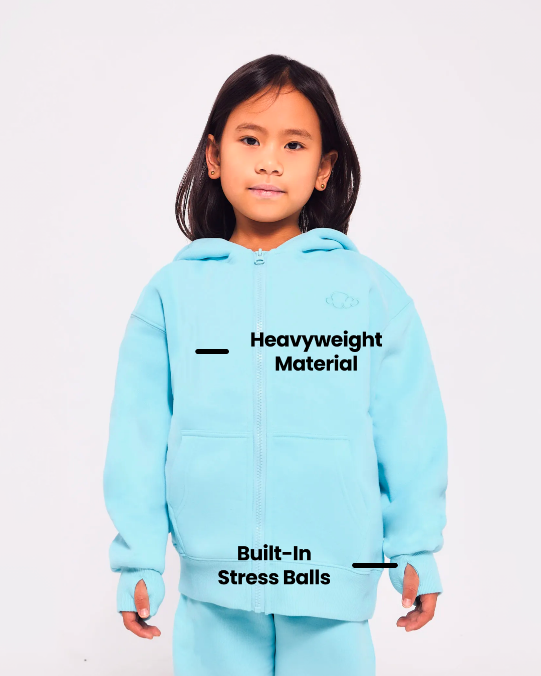 Cloud™ Kids Zip-up Hoodie