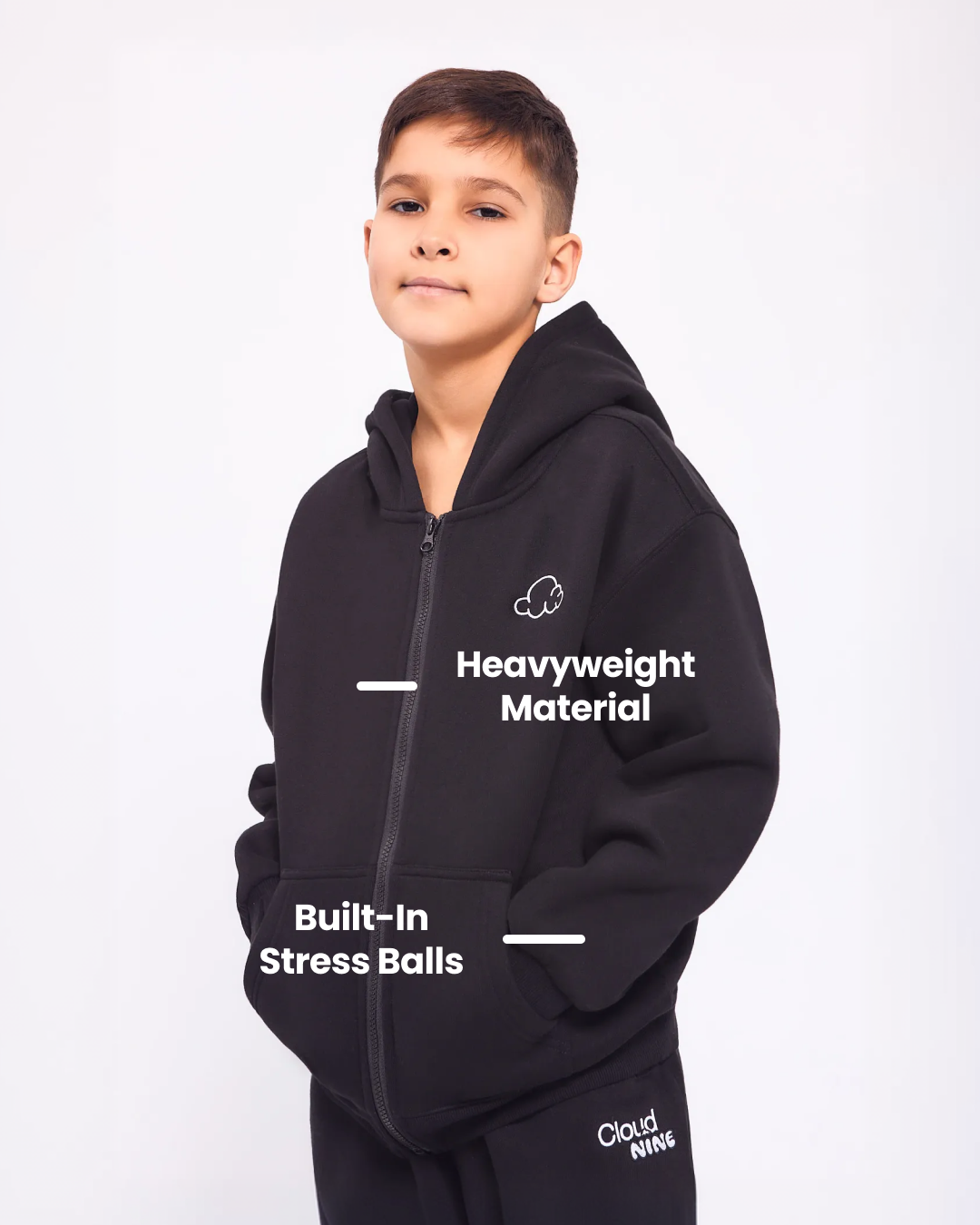 Cloud™ Kids Zip-up Hoodie
