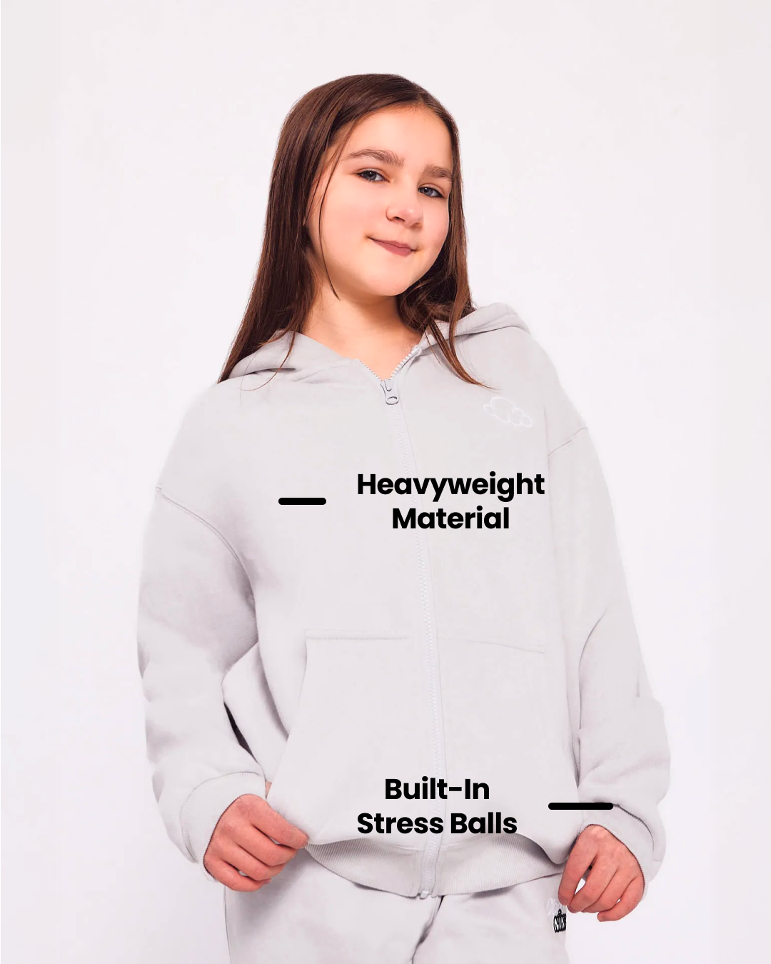 Cloud™ Kids Zip-up Hoodie