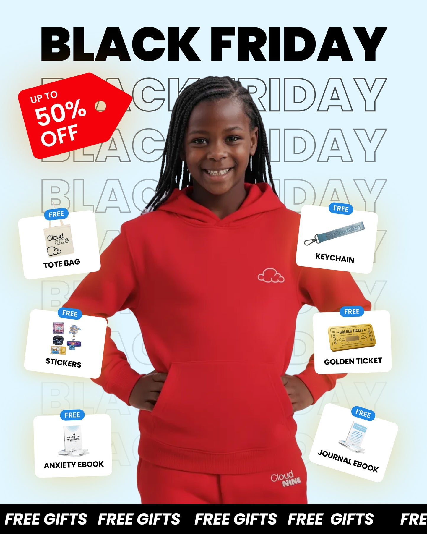 Cloud Kids Calming Hoodie