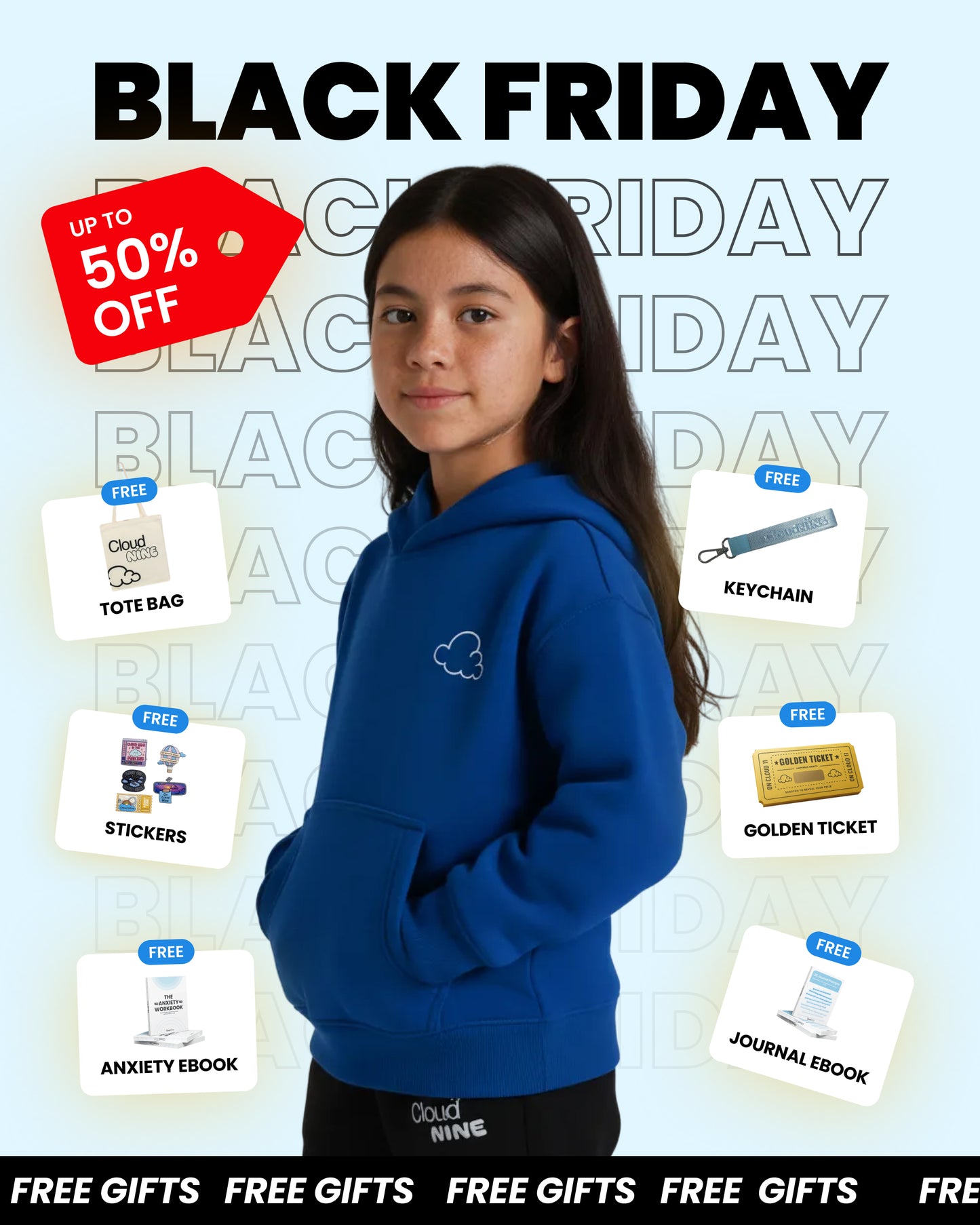 Cloud Kids Calming Hoodie