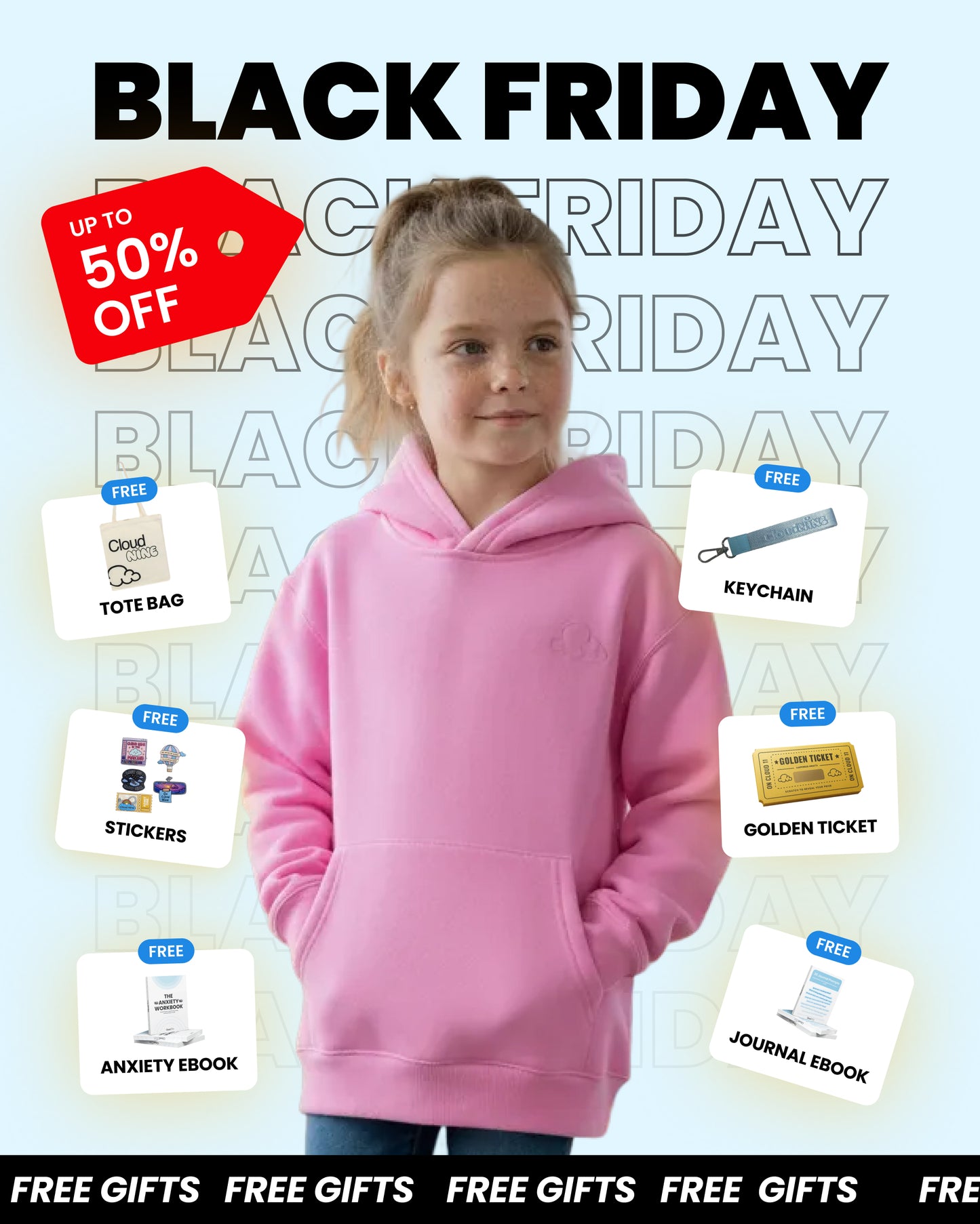 Cloud Kids Calming Hoodie