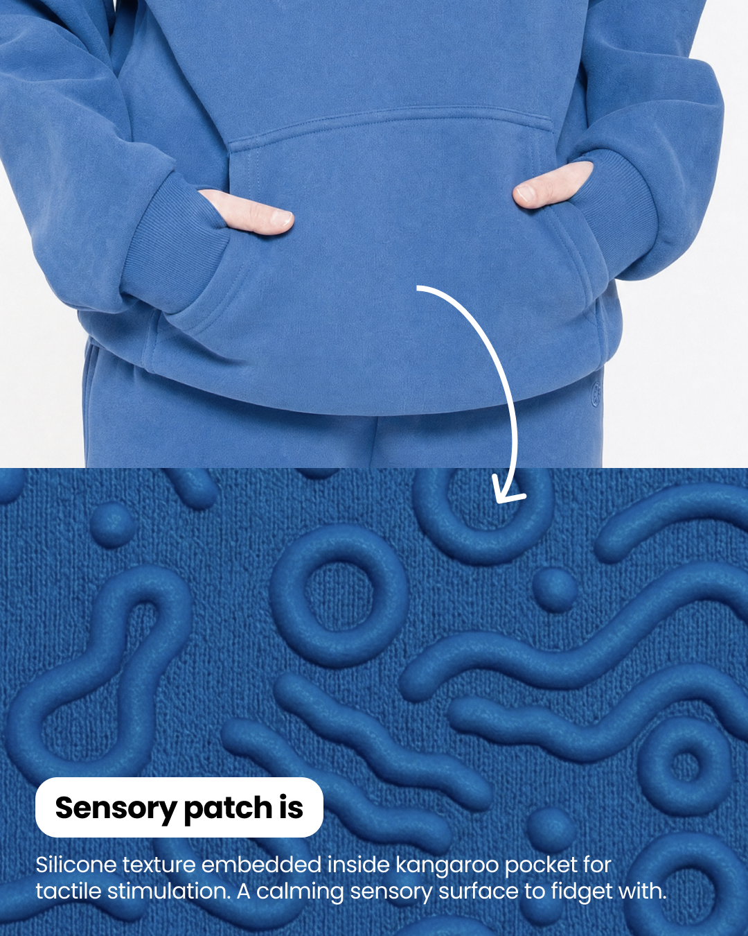 Grounding Kids Hoodie Ocean image 03