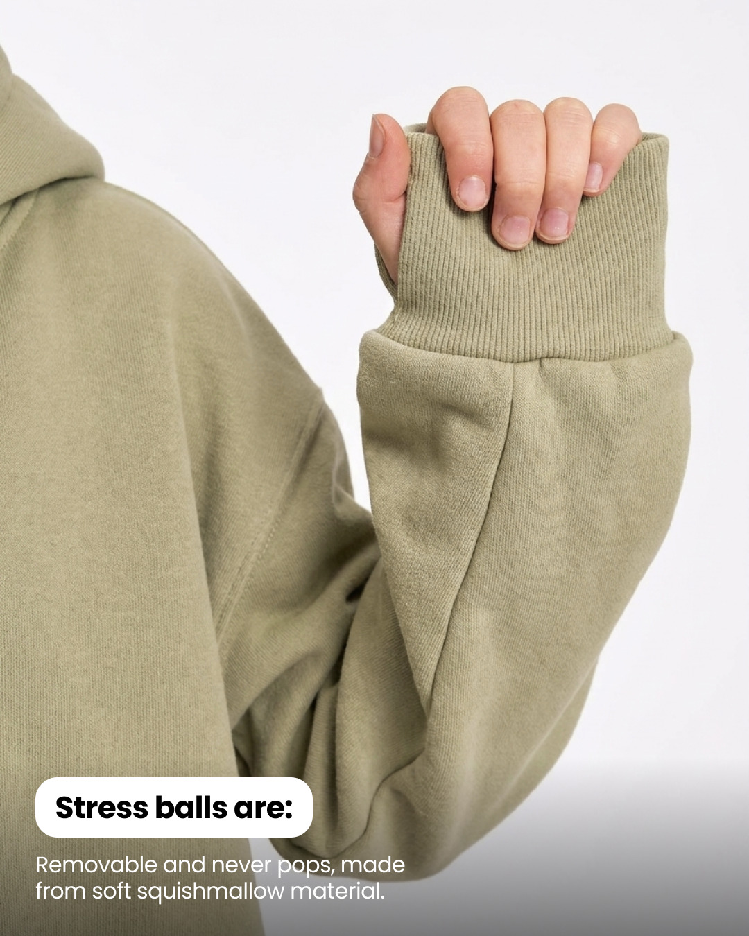 Grounding Kids Hoodie Olive image 04
