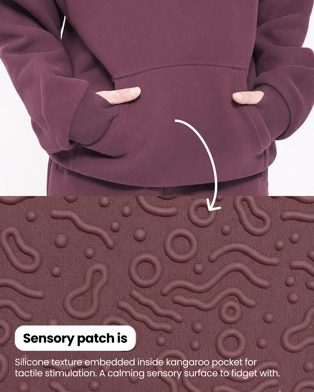Grounding Kids Hoodie Rose image 03
