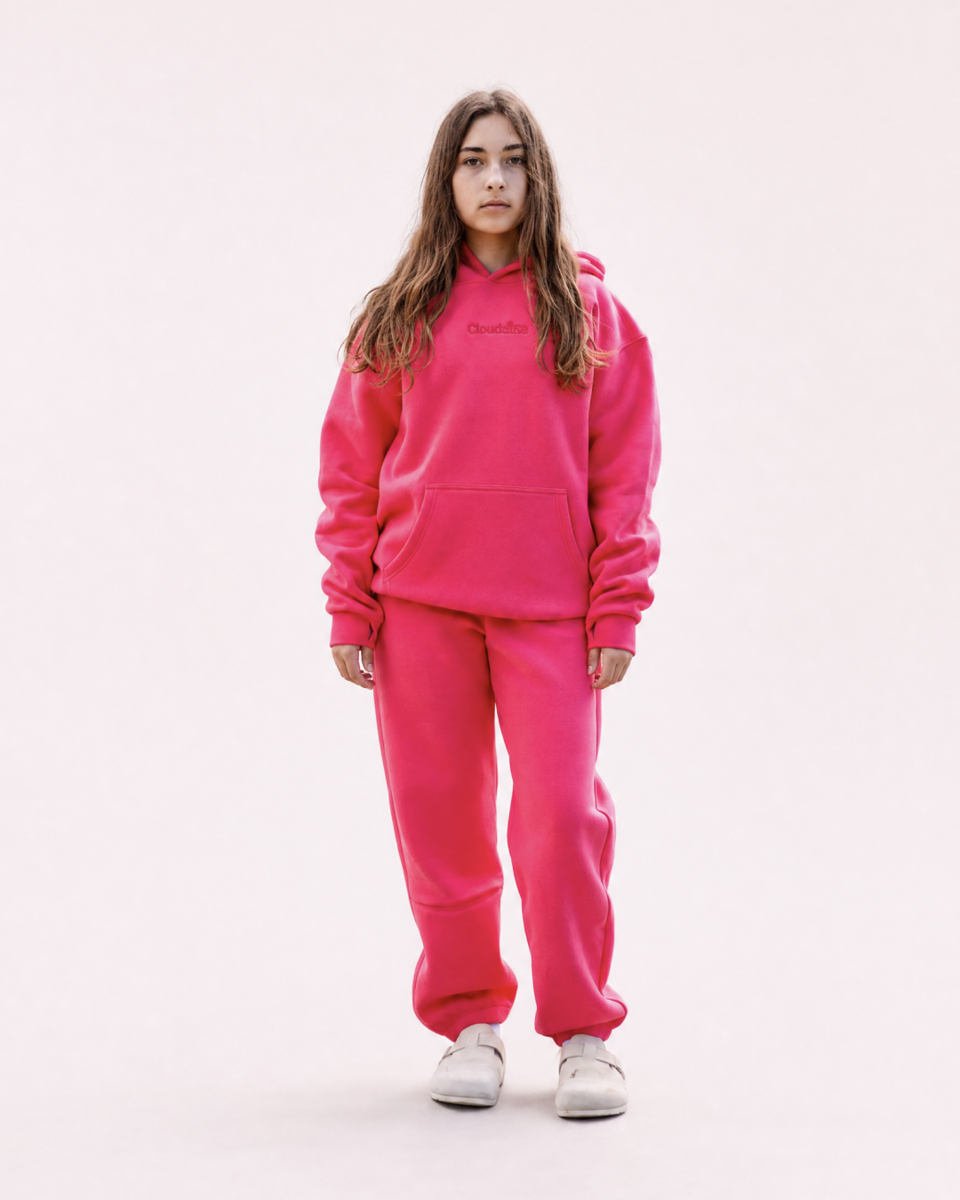 Grounding Kids Sweatpants Berry image 04