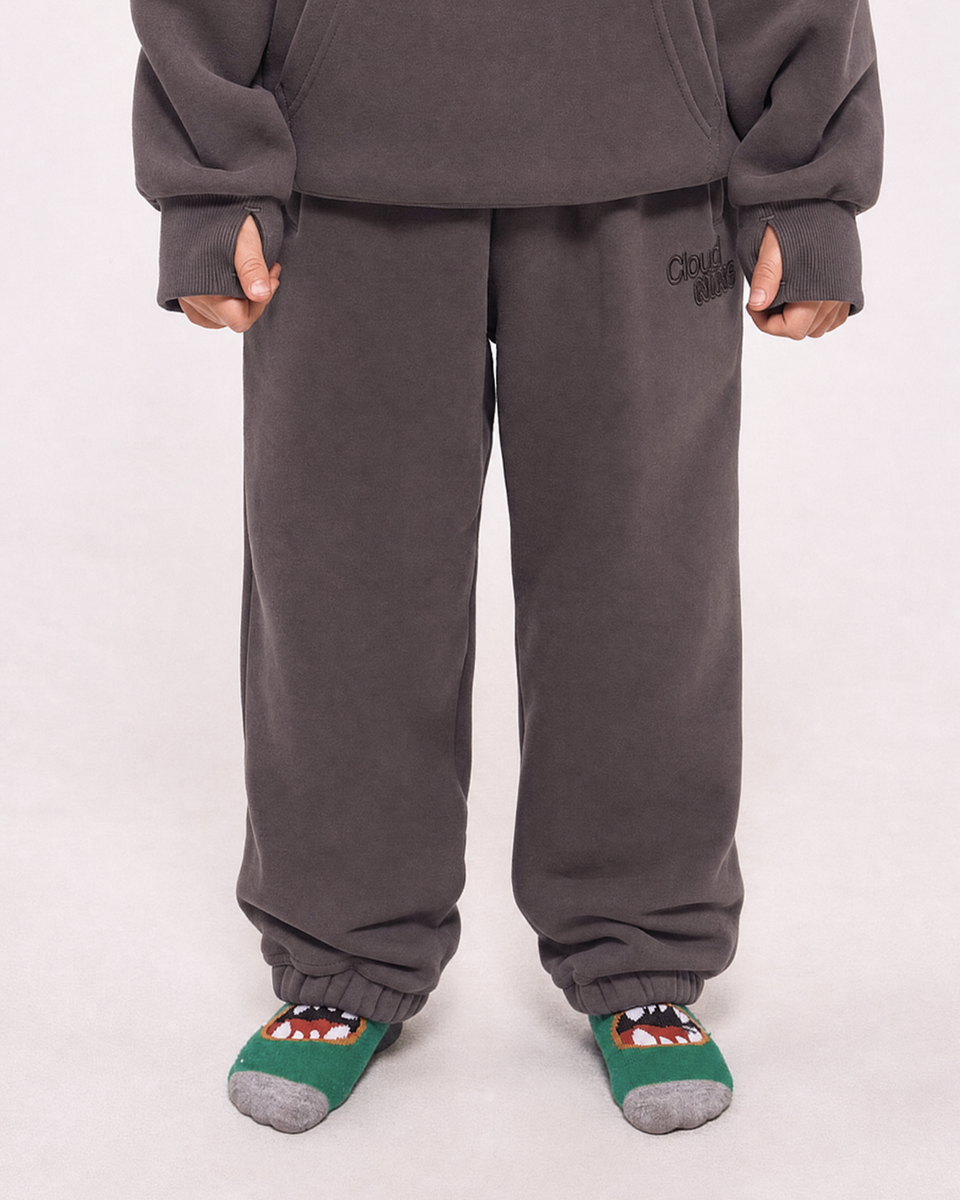 Grounding Kids Sweatpants Espresso image 01