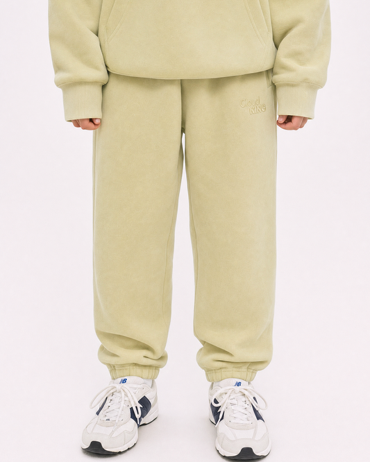 Grounding Kids Sweatpants Olive image 01